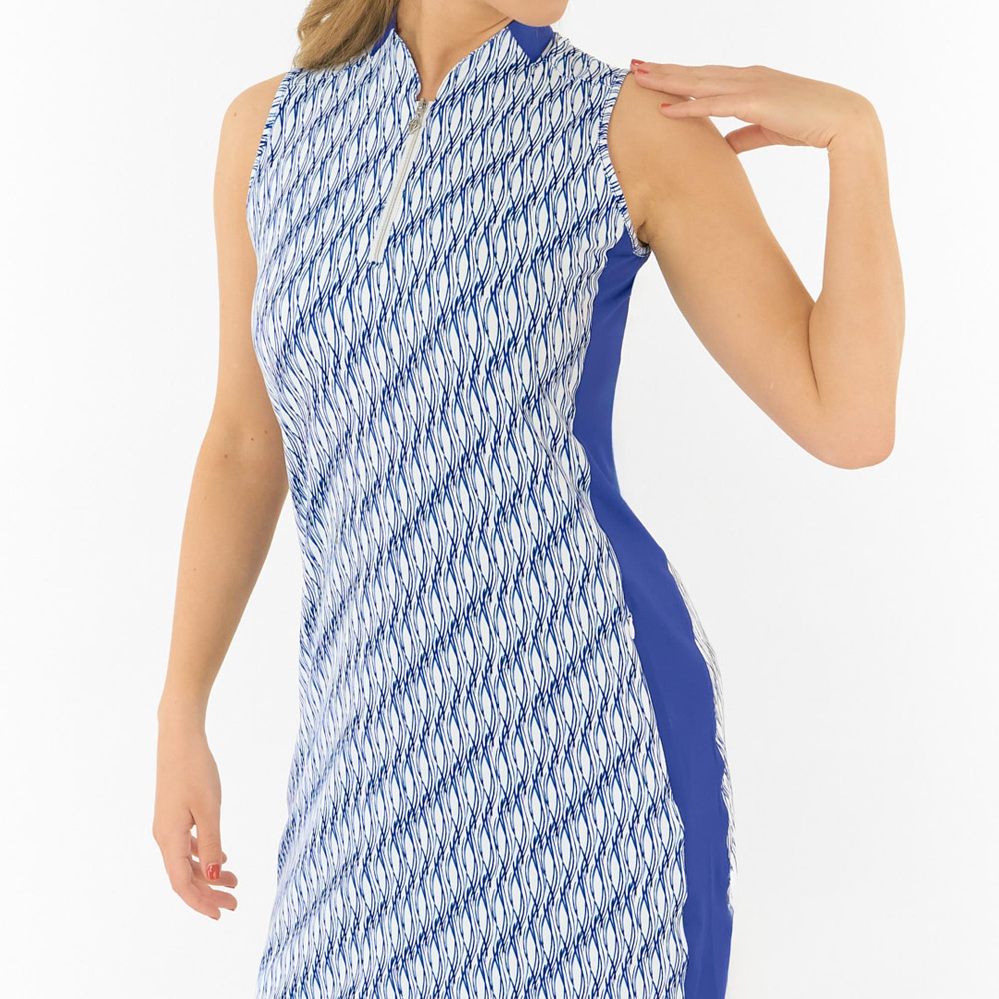 Pure Sophie Ladies Sleeveless Golf Dress Tidal Wash