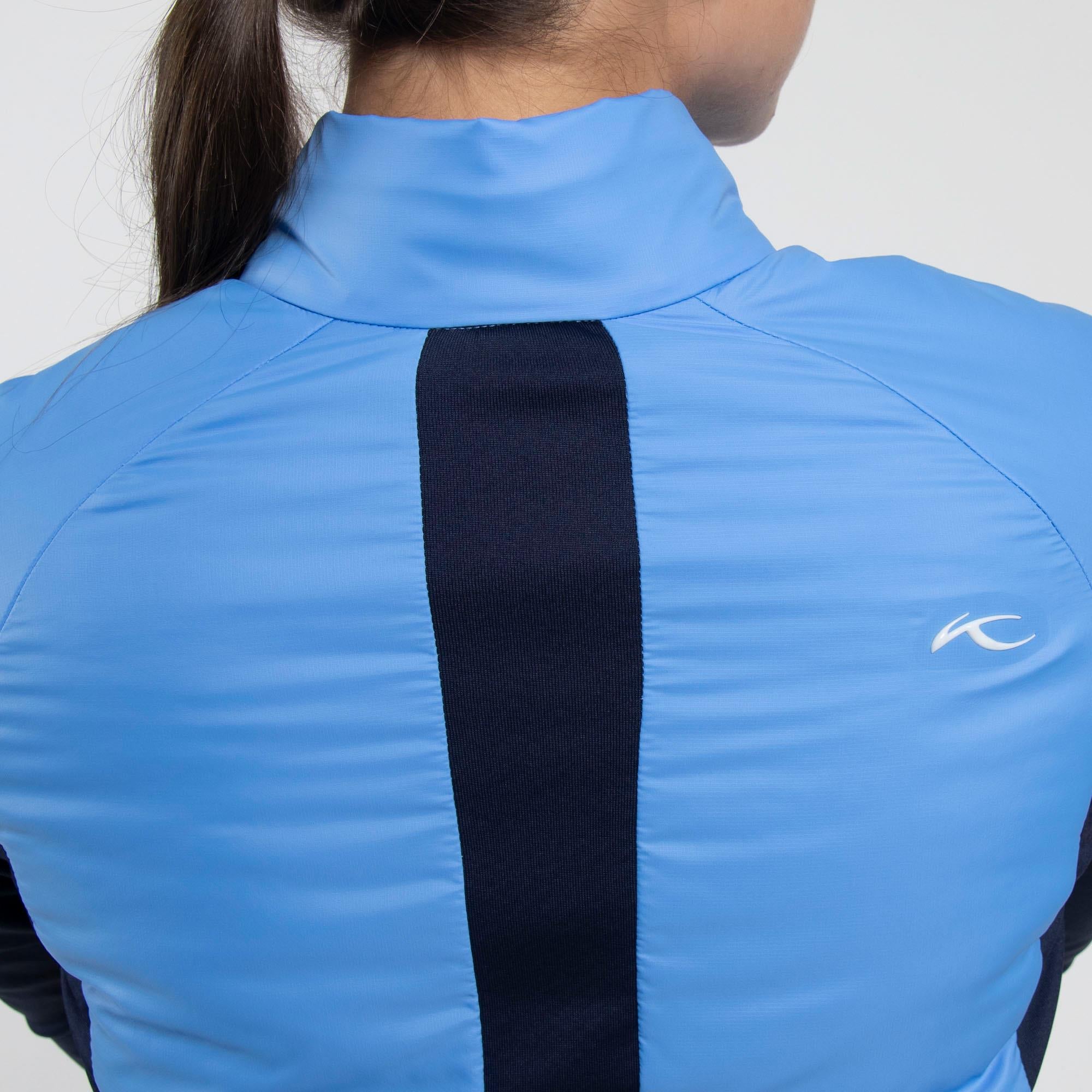 KJUS Radiation Ladies Insulated Windproof Golf Jacket Yonder/Atlanta Blue