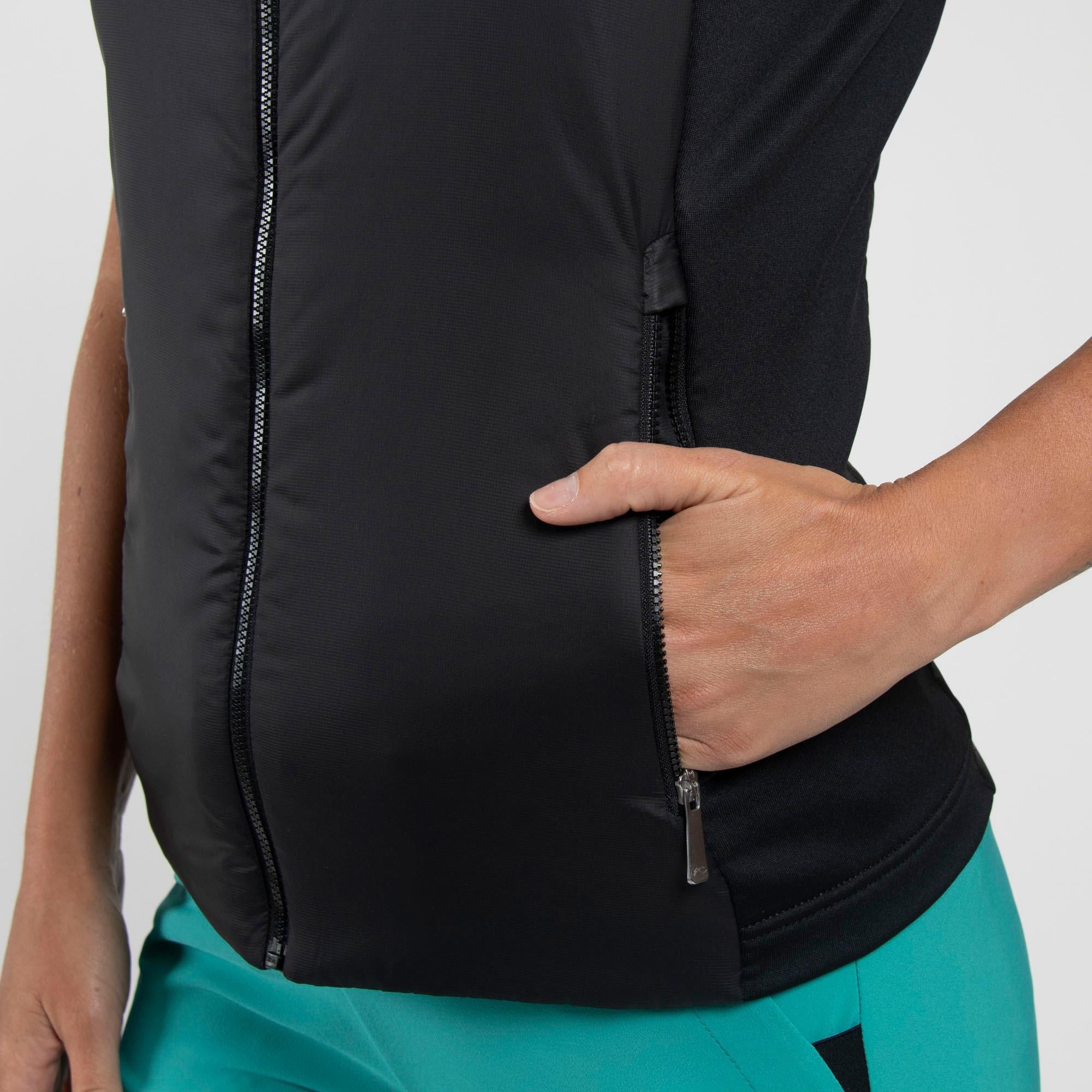 KJUS Radiation Ladies Insulated Windproof Golf Vest Black