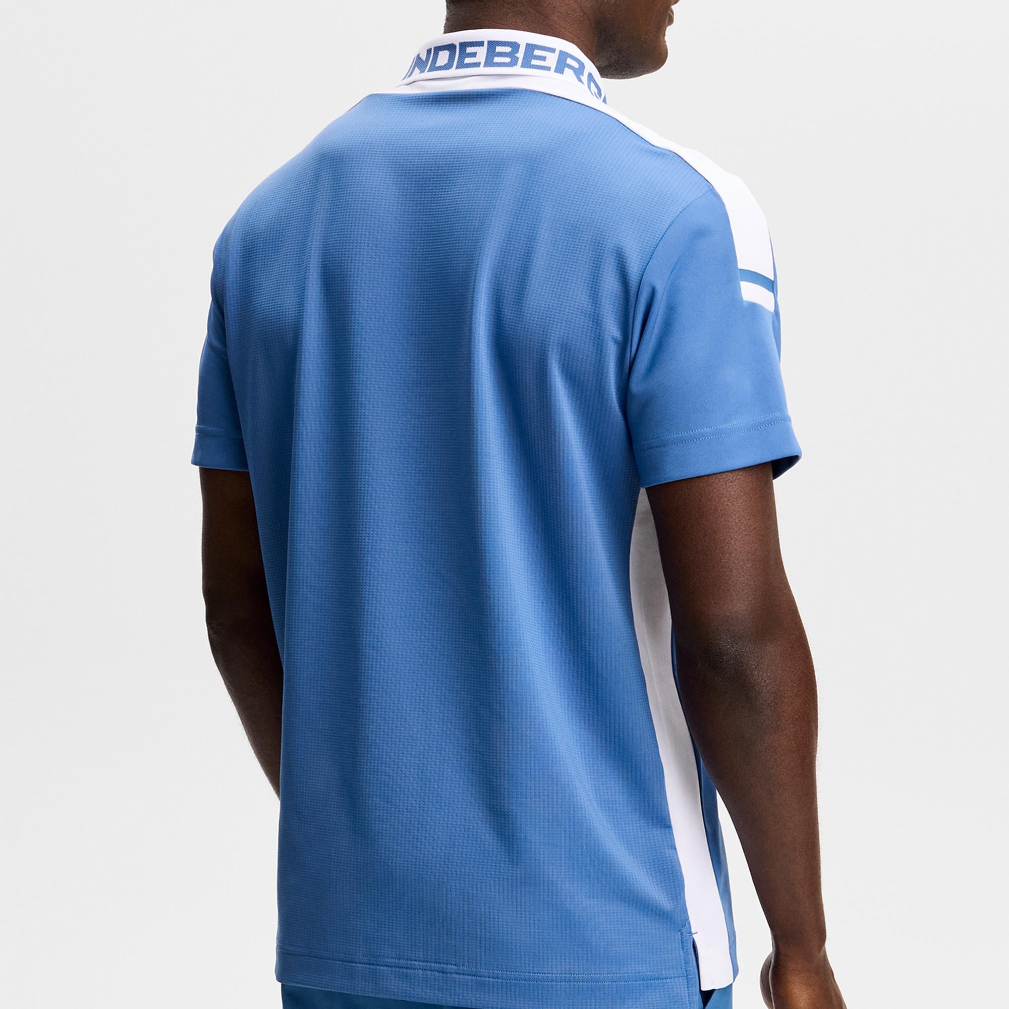 J Lindeberg Bo Mens Golf Polo Shirt Federal Blue