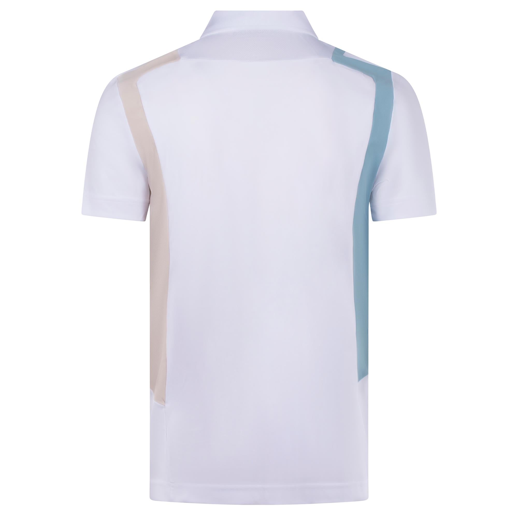 J Lindeberg Legacy Mens Golf Polo Shirt Moonbeam