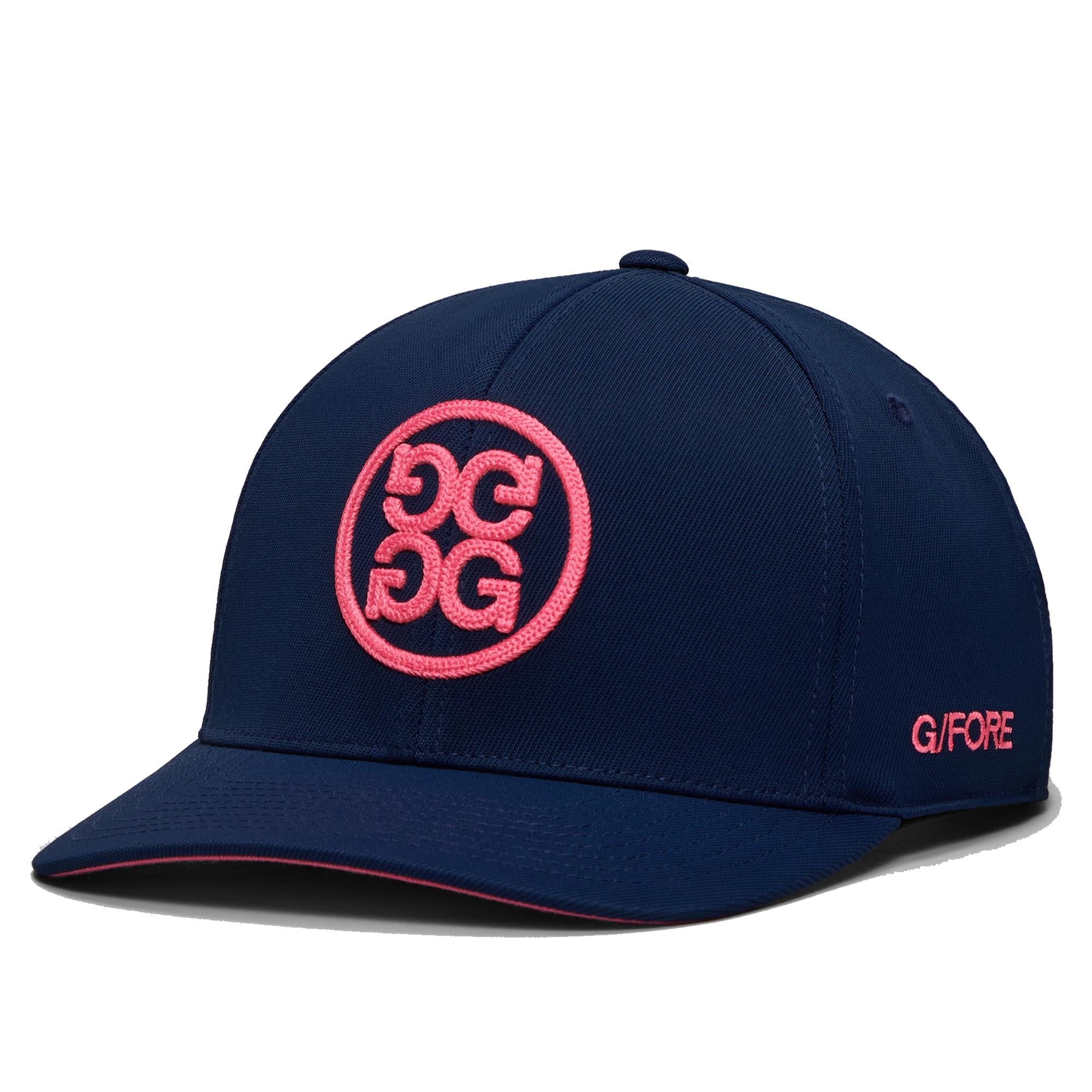 G/FORE Circle G's 110 Stretch Twill Snapback Twilight/Knockout Pink
