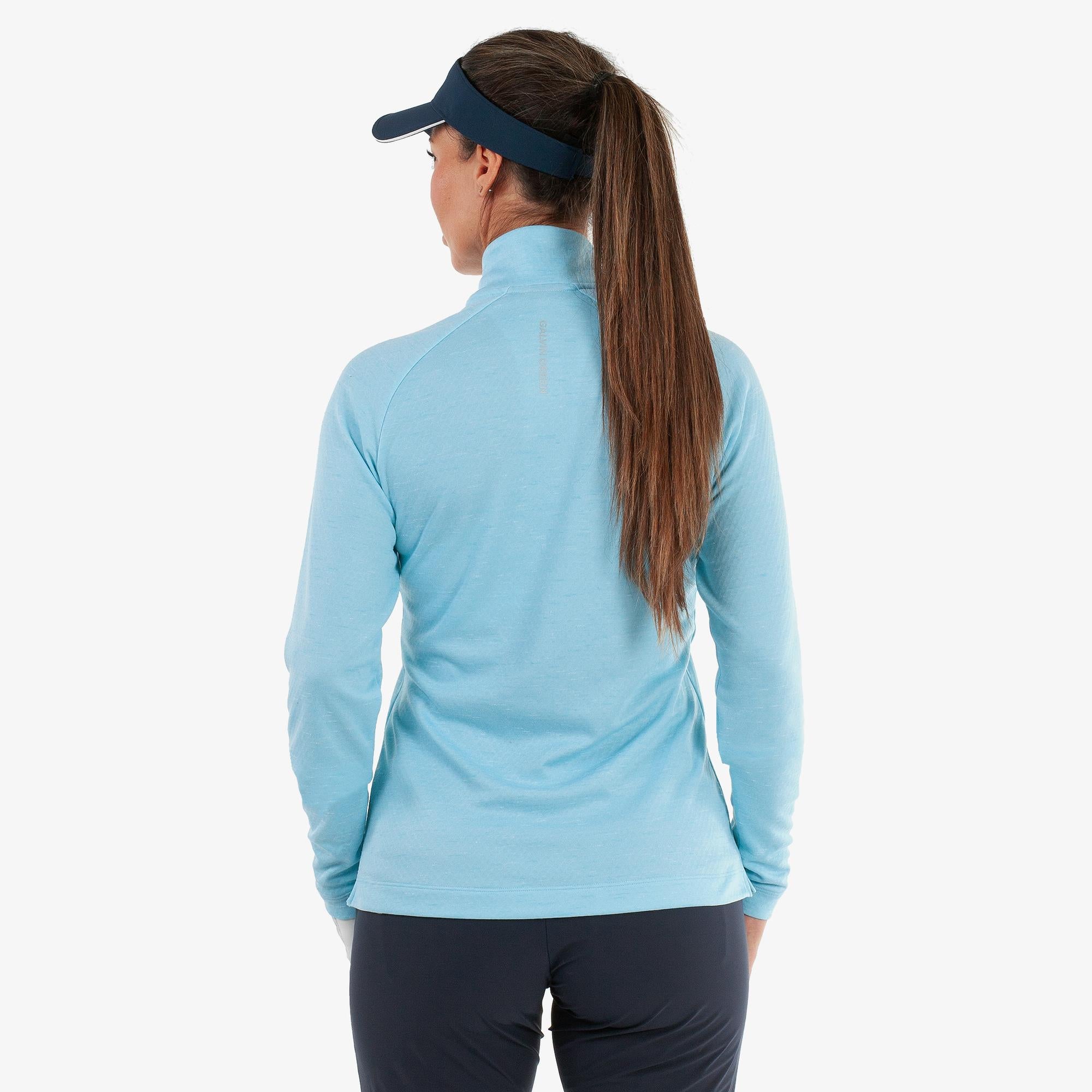 Galvin Green Diora Insula Ladies Golf Mid layer Crystal Blue