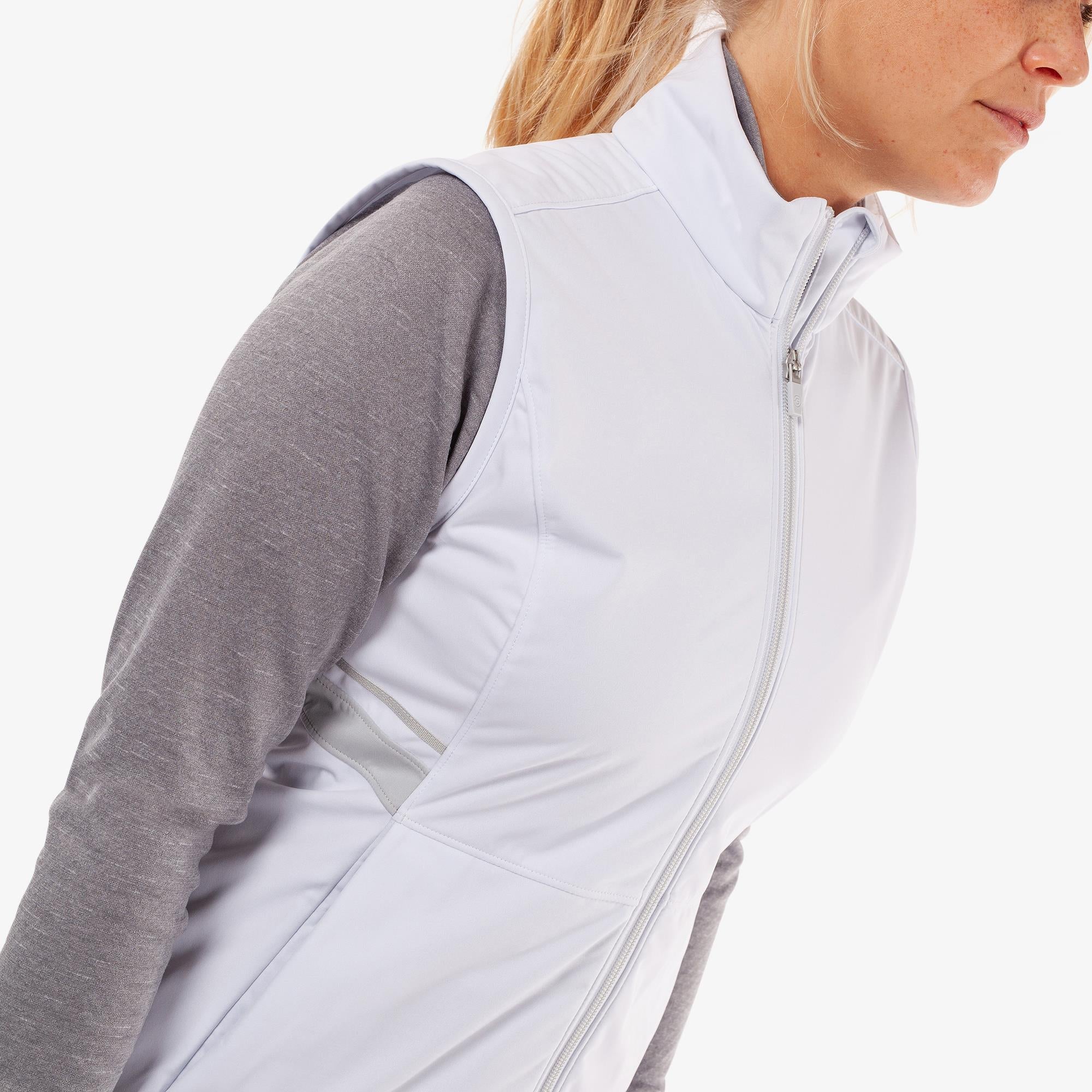 Galvin Green Lea Interface-1 Ladies Windstopper White/Cool Grey