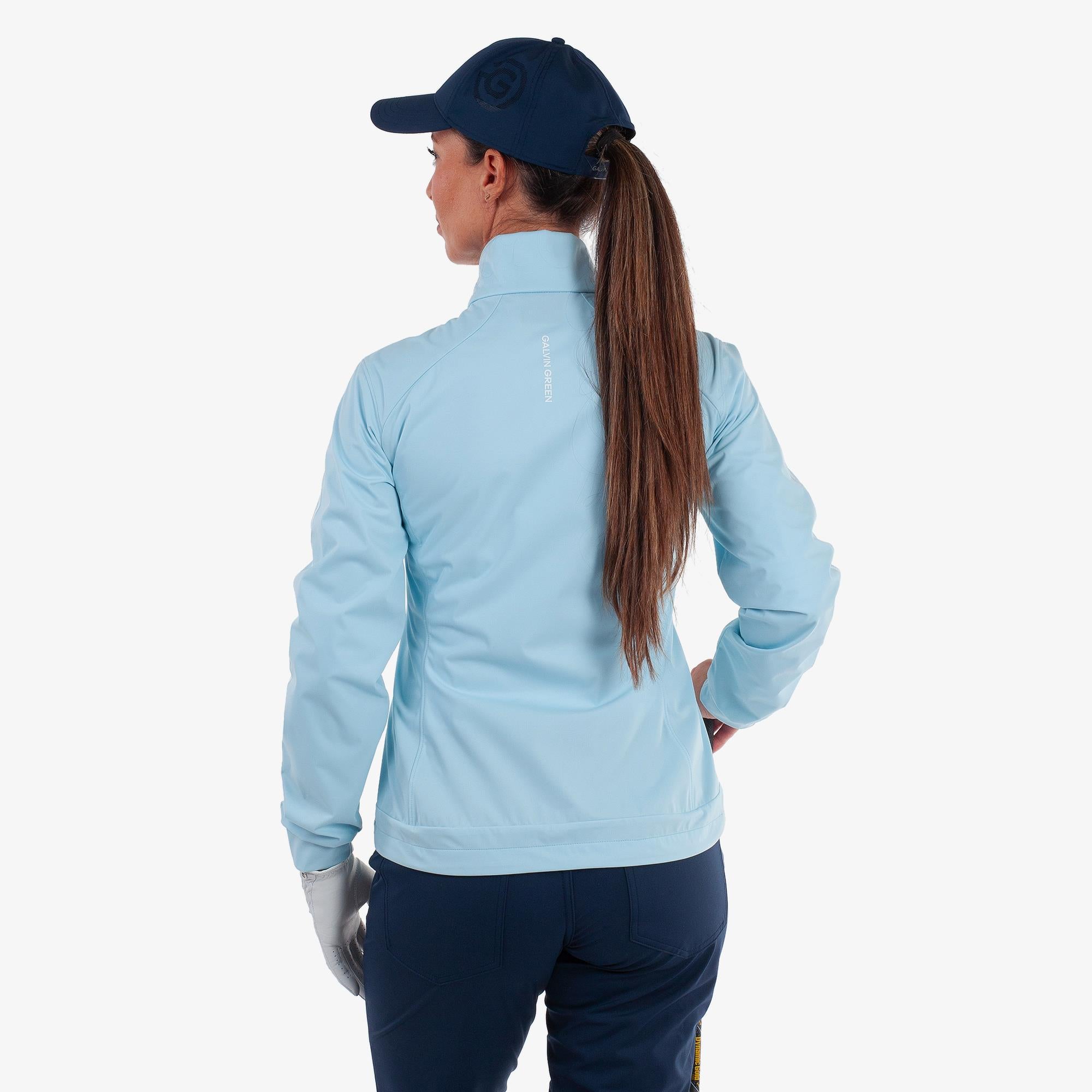 Galvin Green Lissy Interface-1 Ladies Windstopper Crystal Blue/White