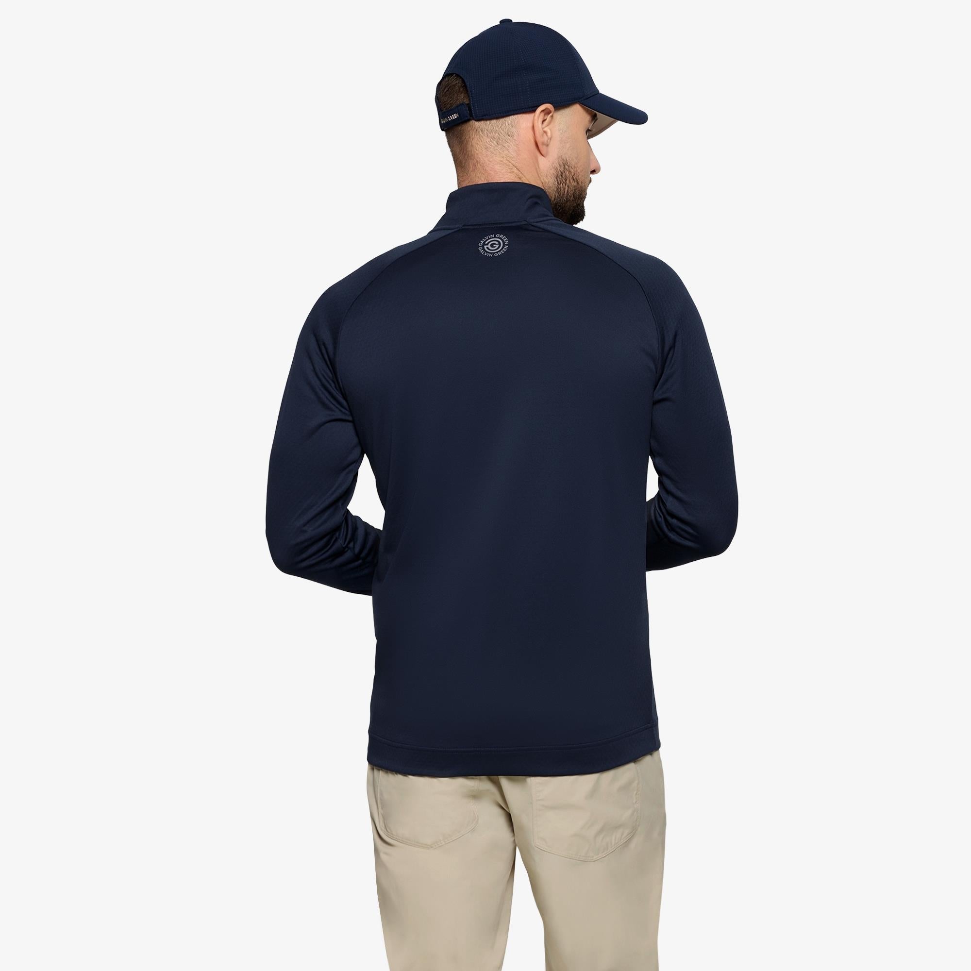 Galvin Green Dion Insula Mens Golf Mid Layer Navy