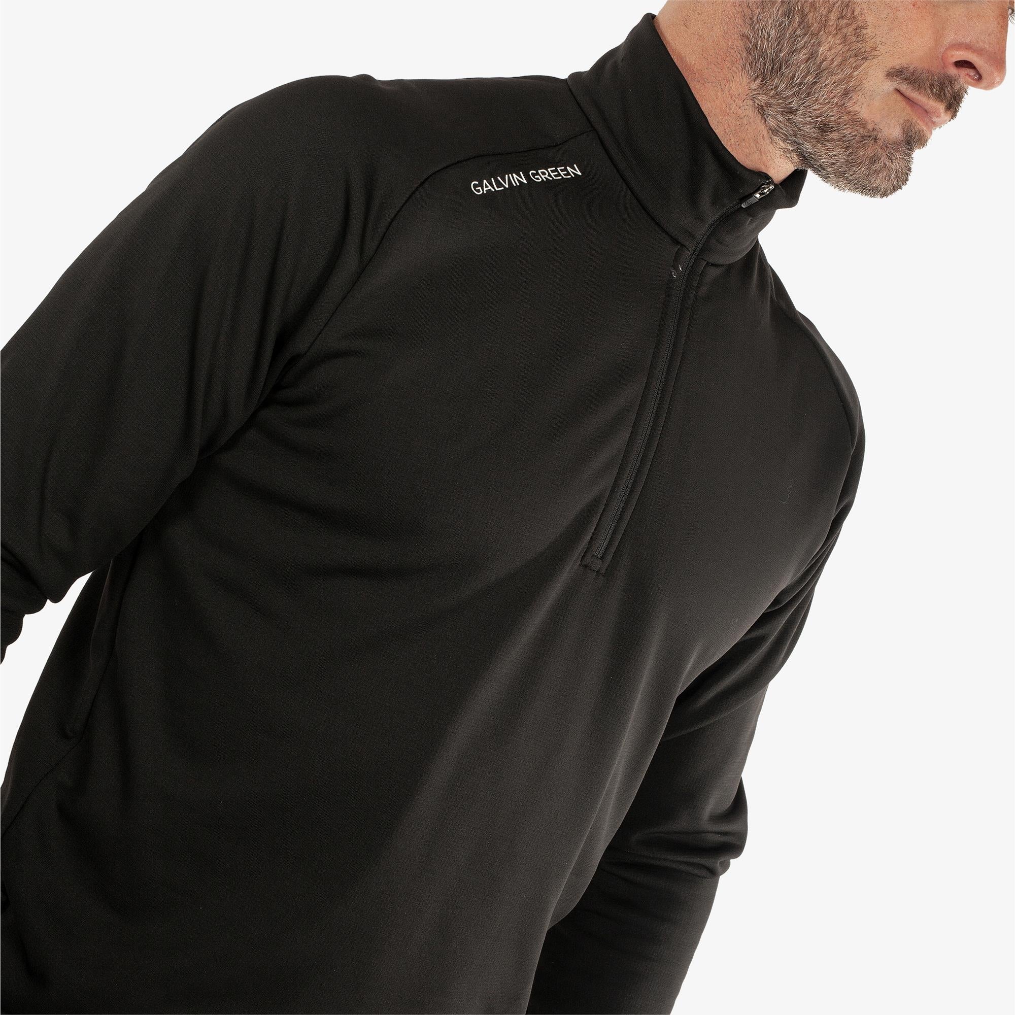 Galvin Green Drake Insula Mens Golf Mid Layer Black