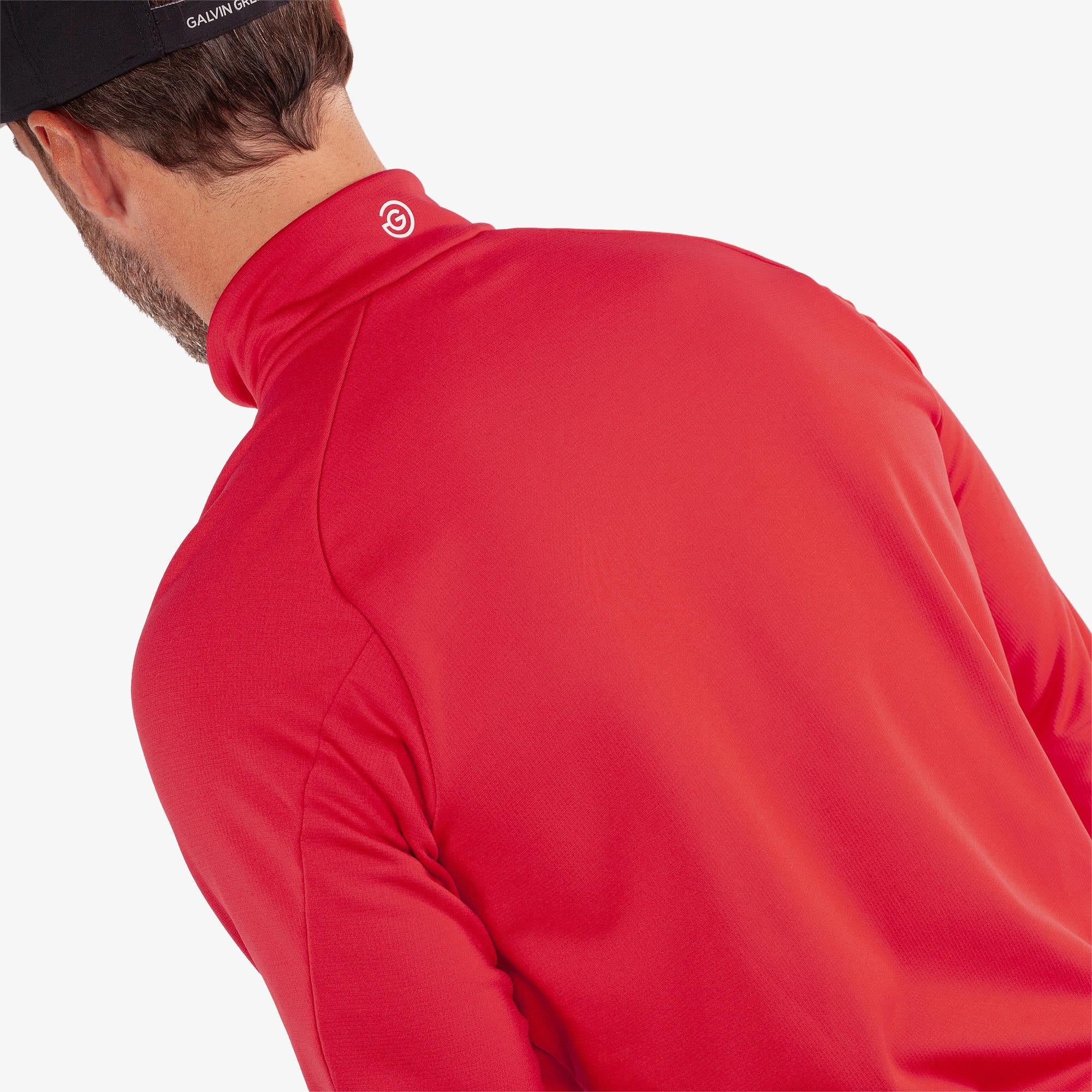 Galvin Green Drake Insula Mens Golf Mid Layer Red