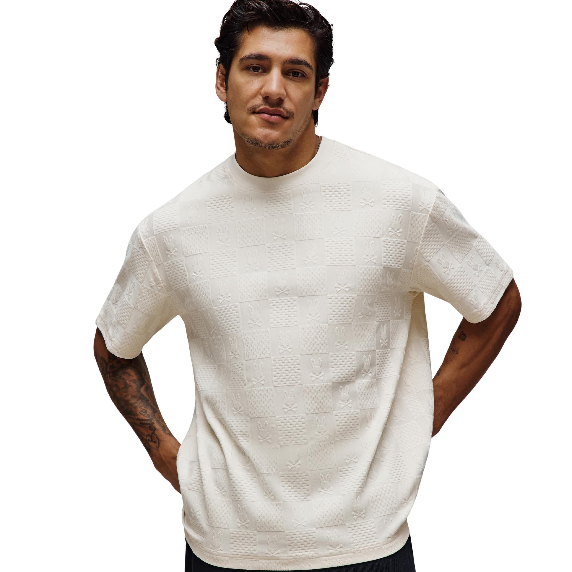 Psycho Bunny Dustin Relaxed Fit Tee Pristine