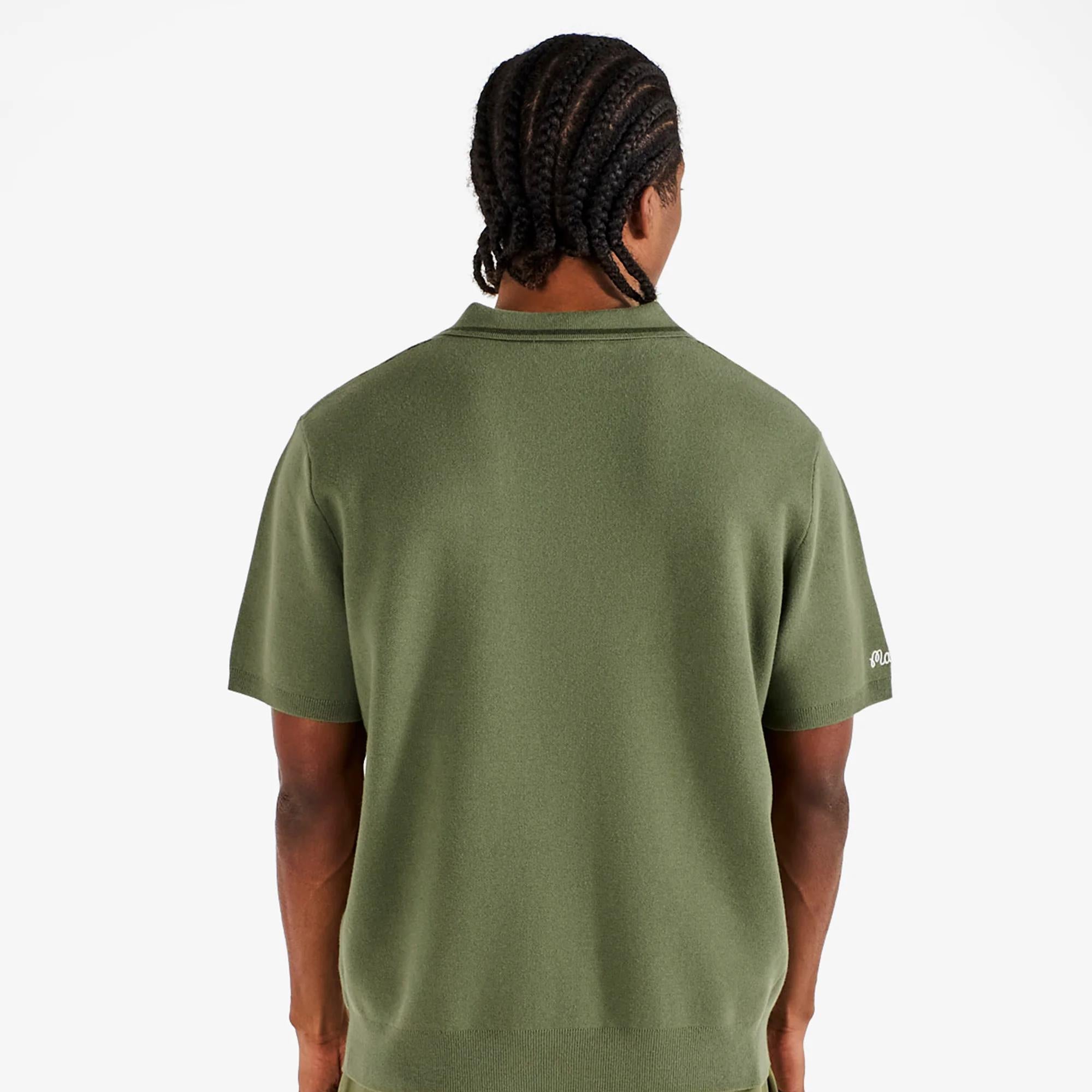 Malbon Golf Habana Polo Olivine