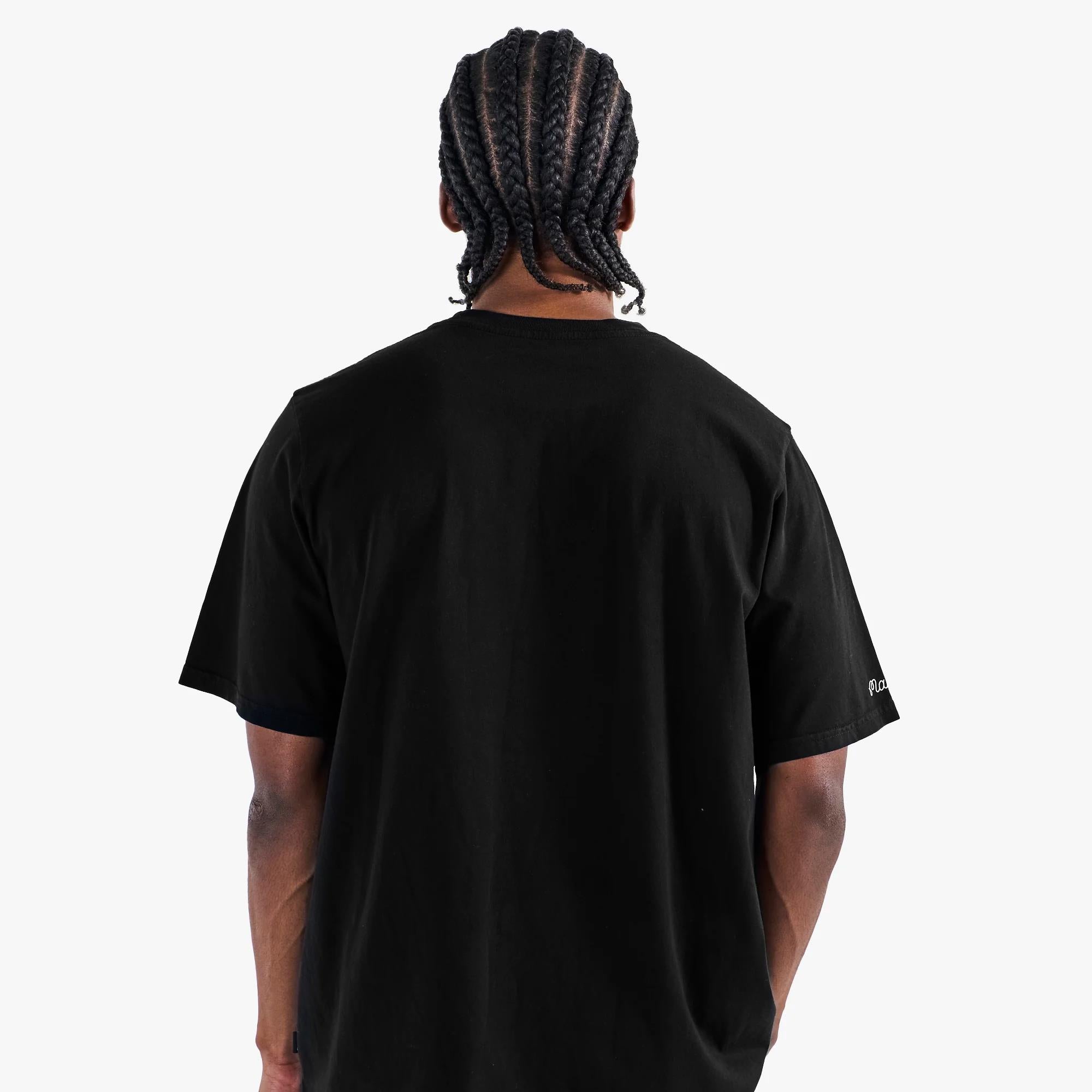 Malbon Golf Icons Bermuda Tee Black