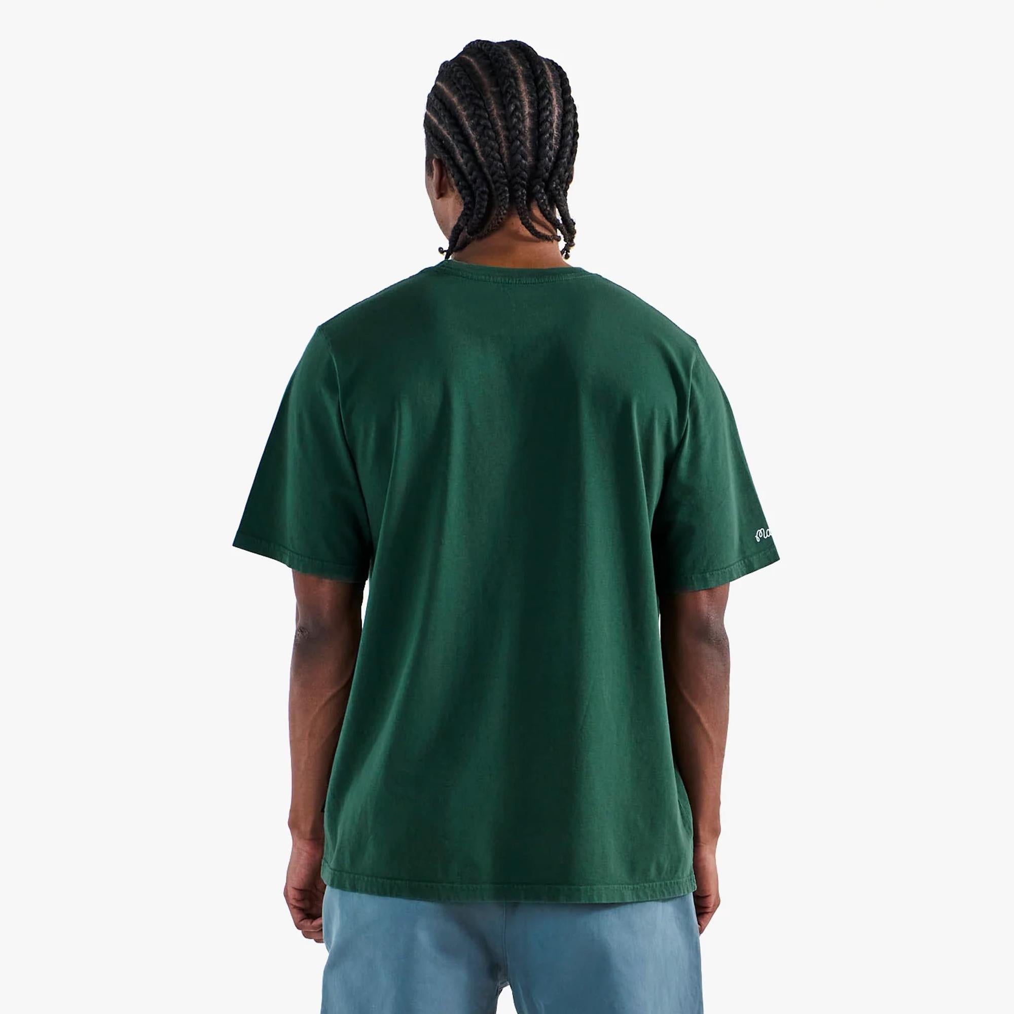 Malbon Golf Icons Bermuda Tee Forest