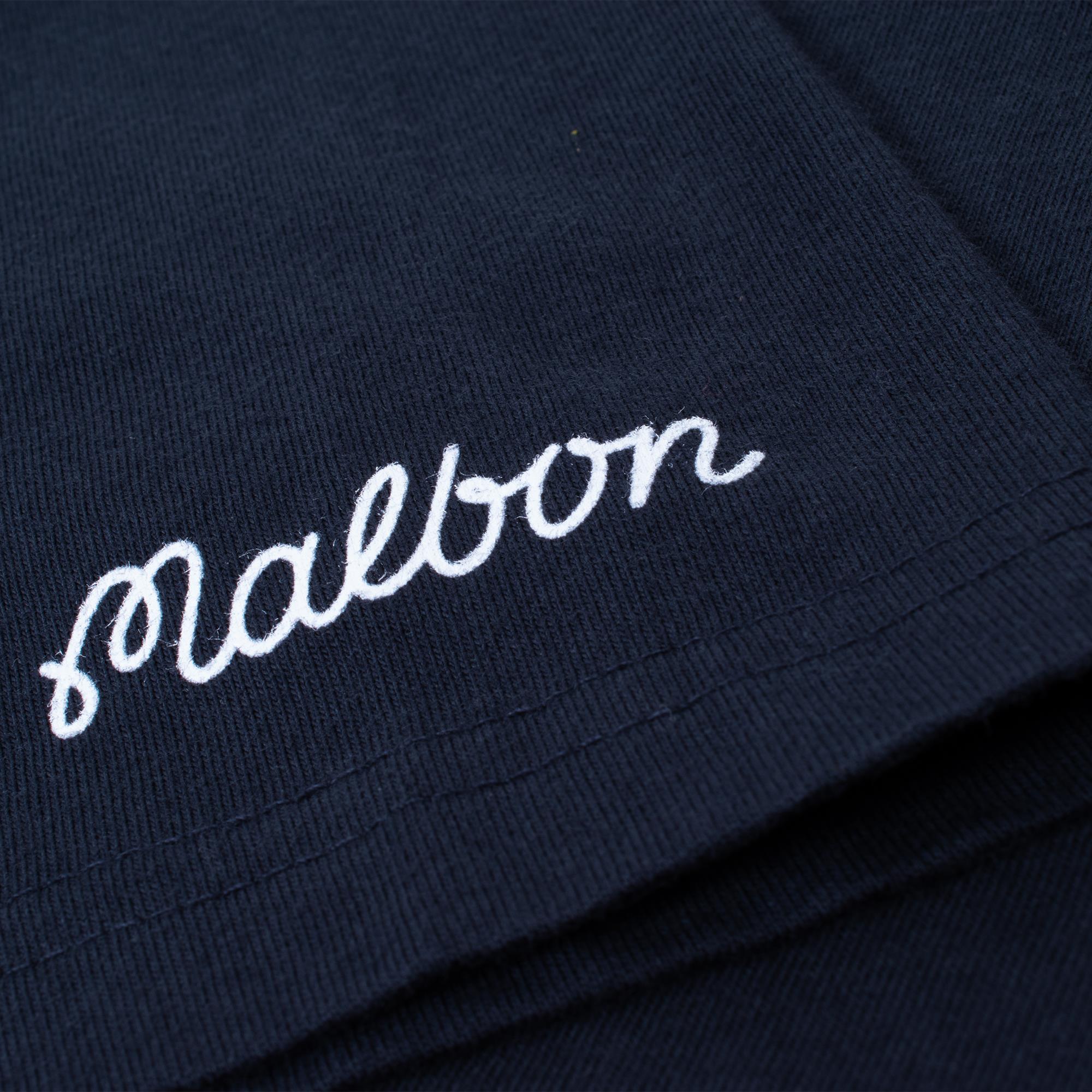 Malbon Golf Icons Bermuda Tee Navy
