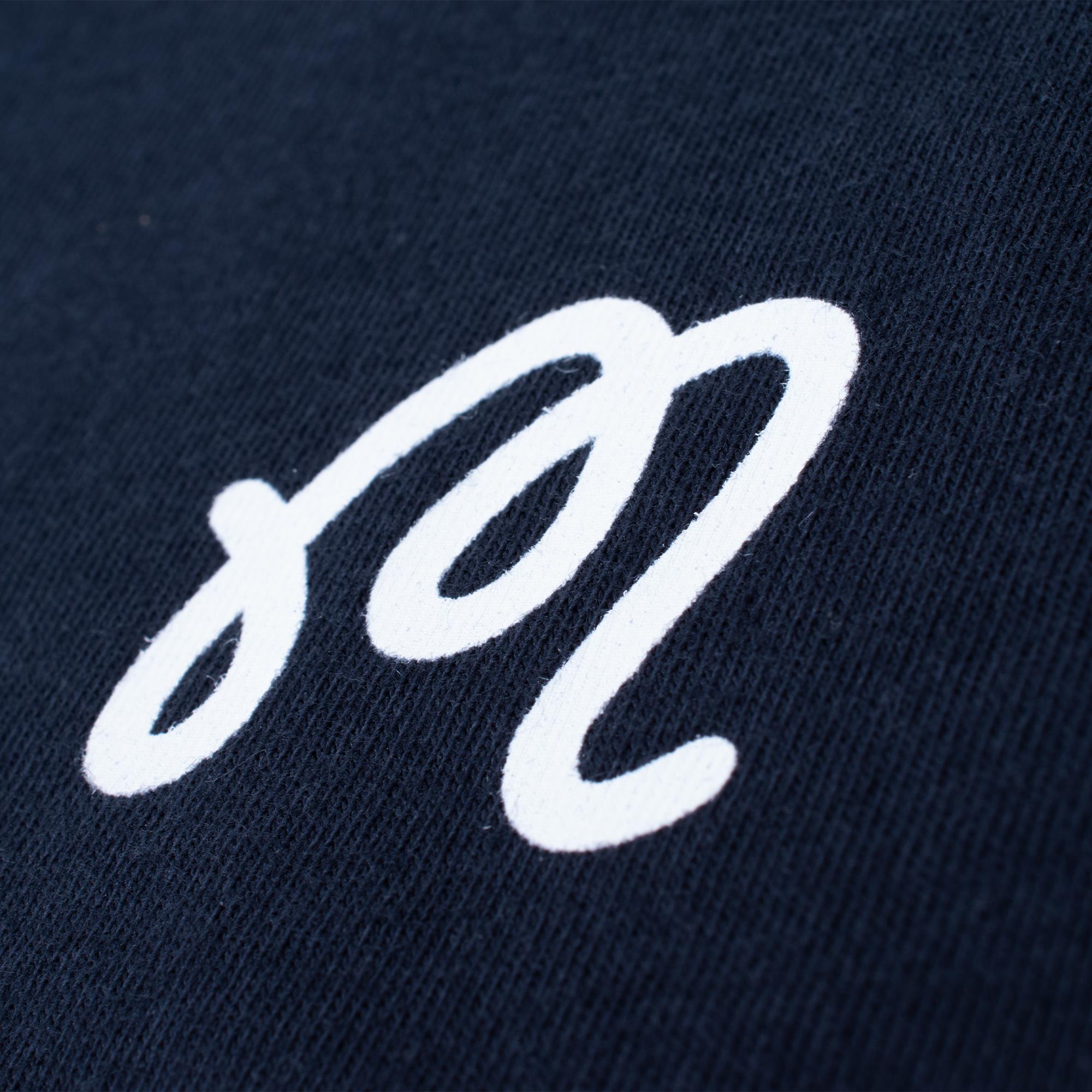 Malbon Golf Icons Bermuda Tee Navy