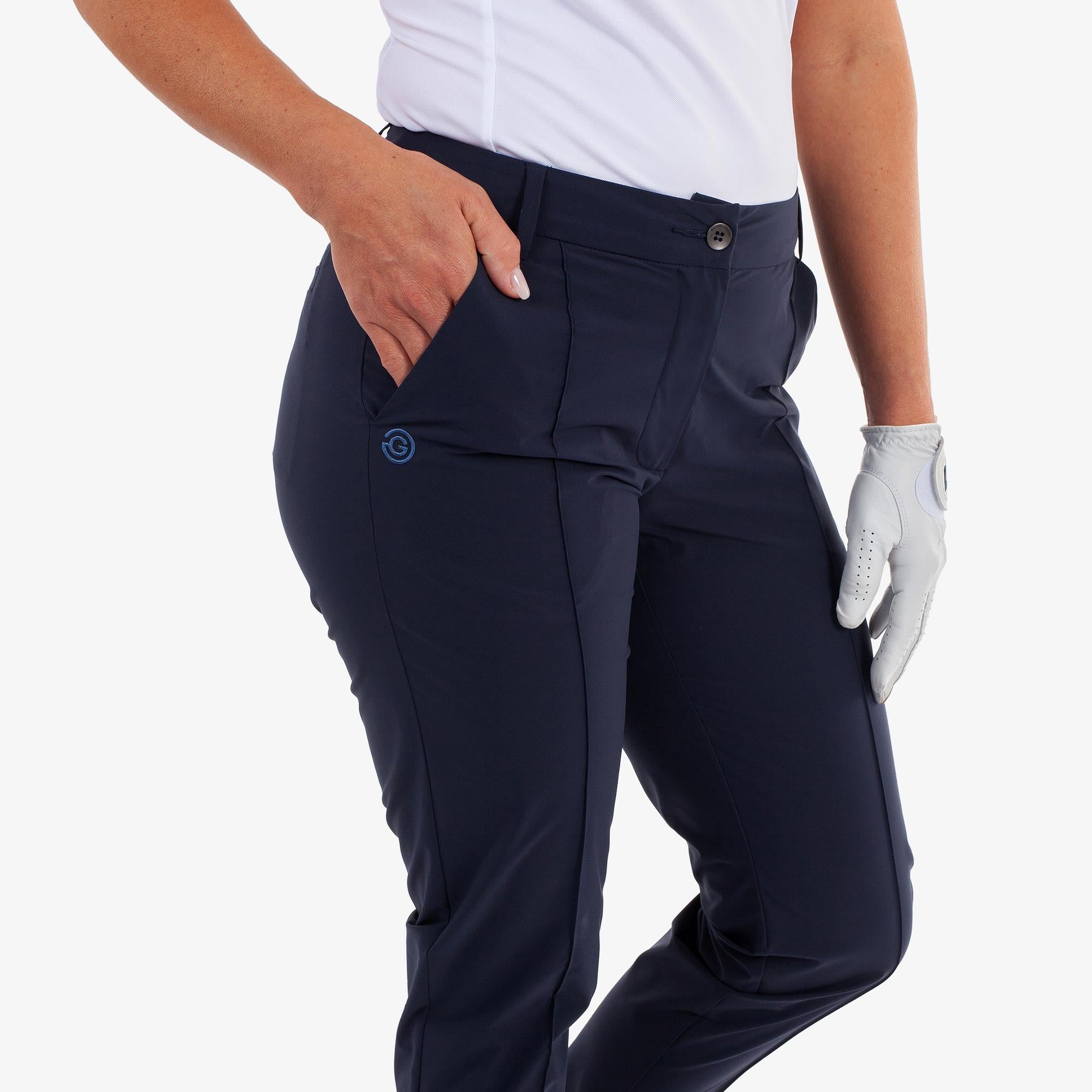 Galvin Green Nea Ventil8+ Ladies 7/8 Golf Trousers Navy