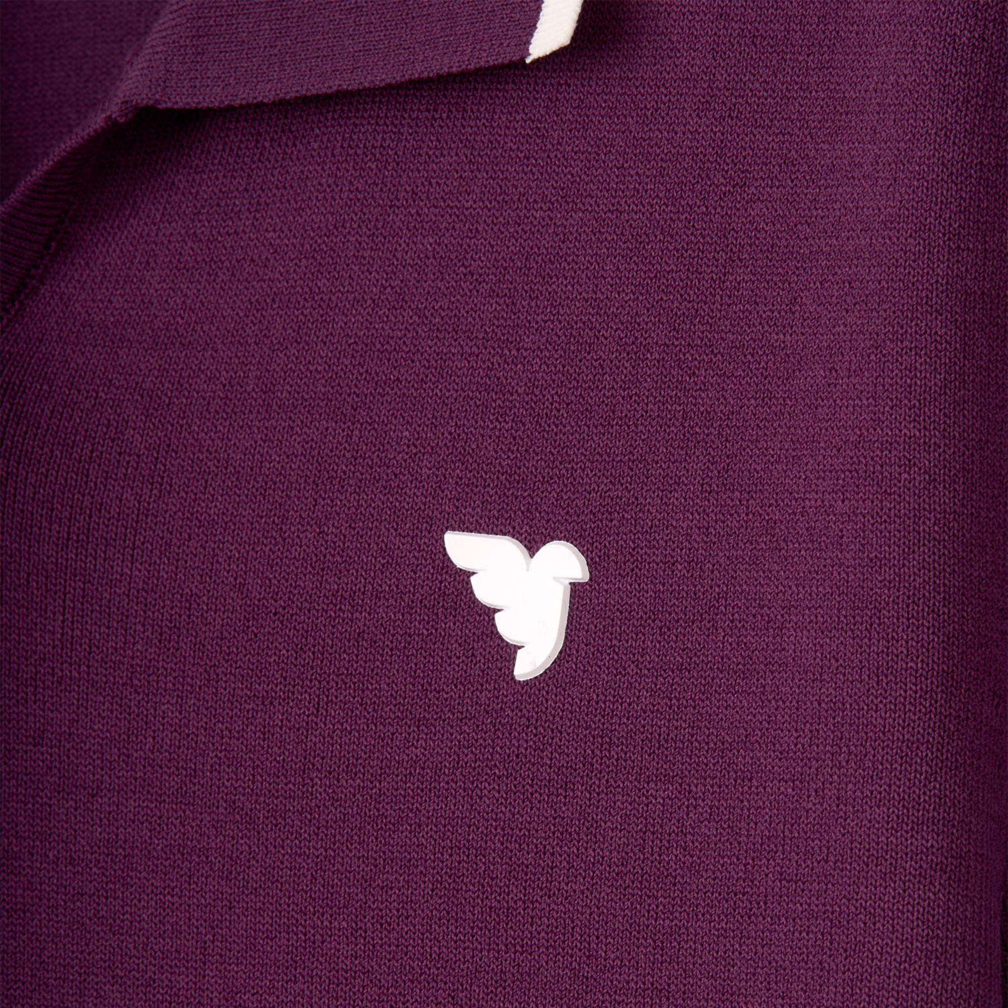 Macade Golf  Vera Cropped Ladies Golf Polo Shirt Mauve