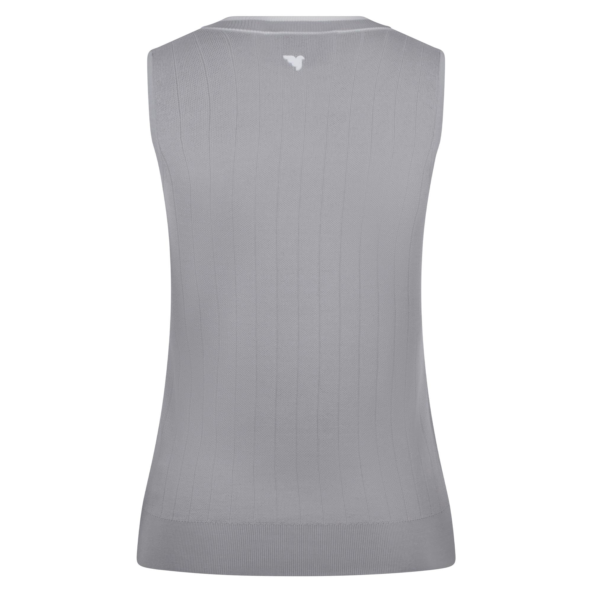 Macade Golf Ana Sleeveless V-Neck Ladies Golf Slipover Dust
