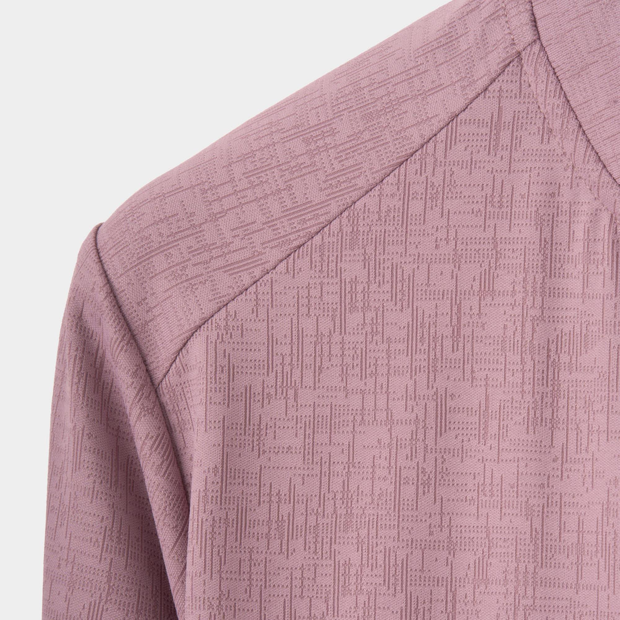 Macade Golf Dawn Long Sleeve Ladies Bomber Shirt Mauve