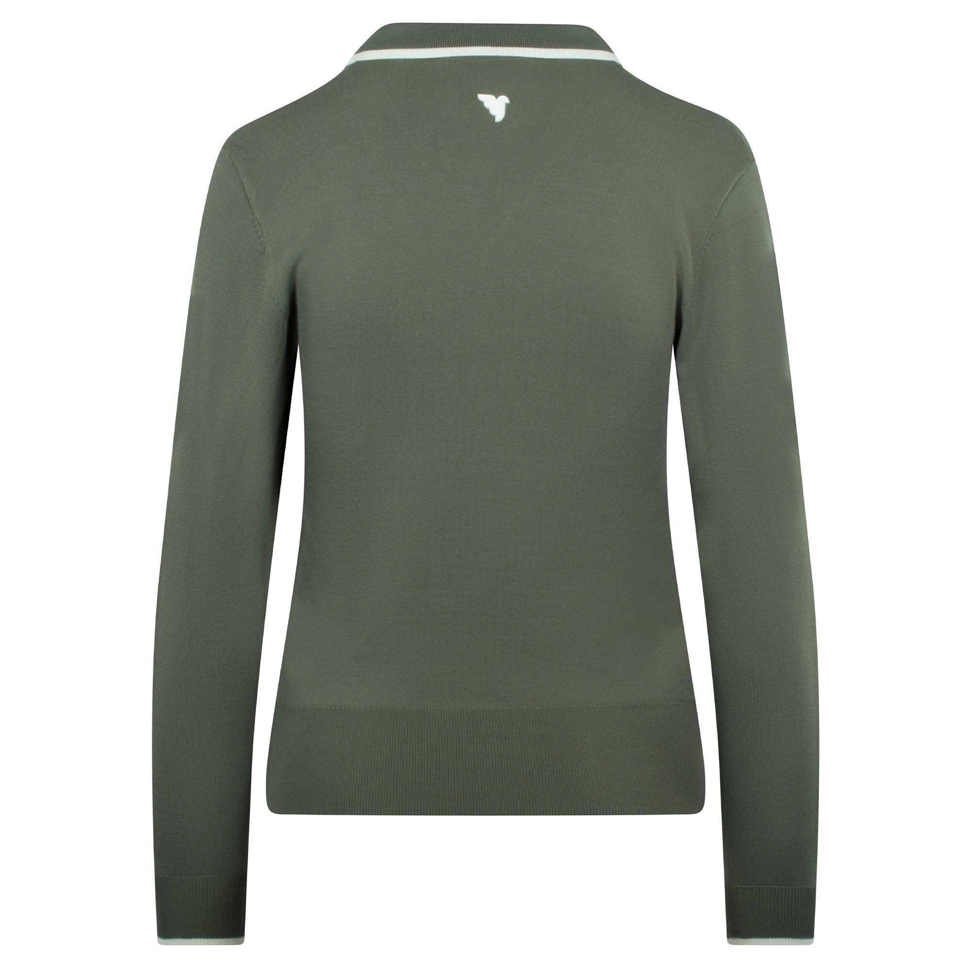 Macade Golf Ella Knit Ladies Golf Top Sage Green