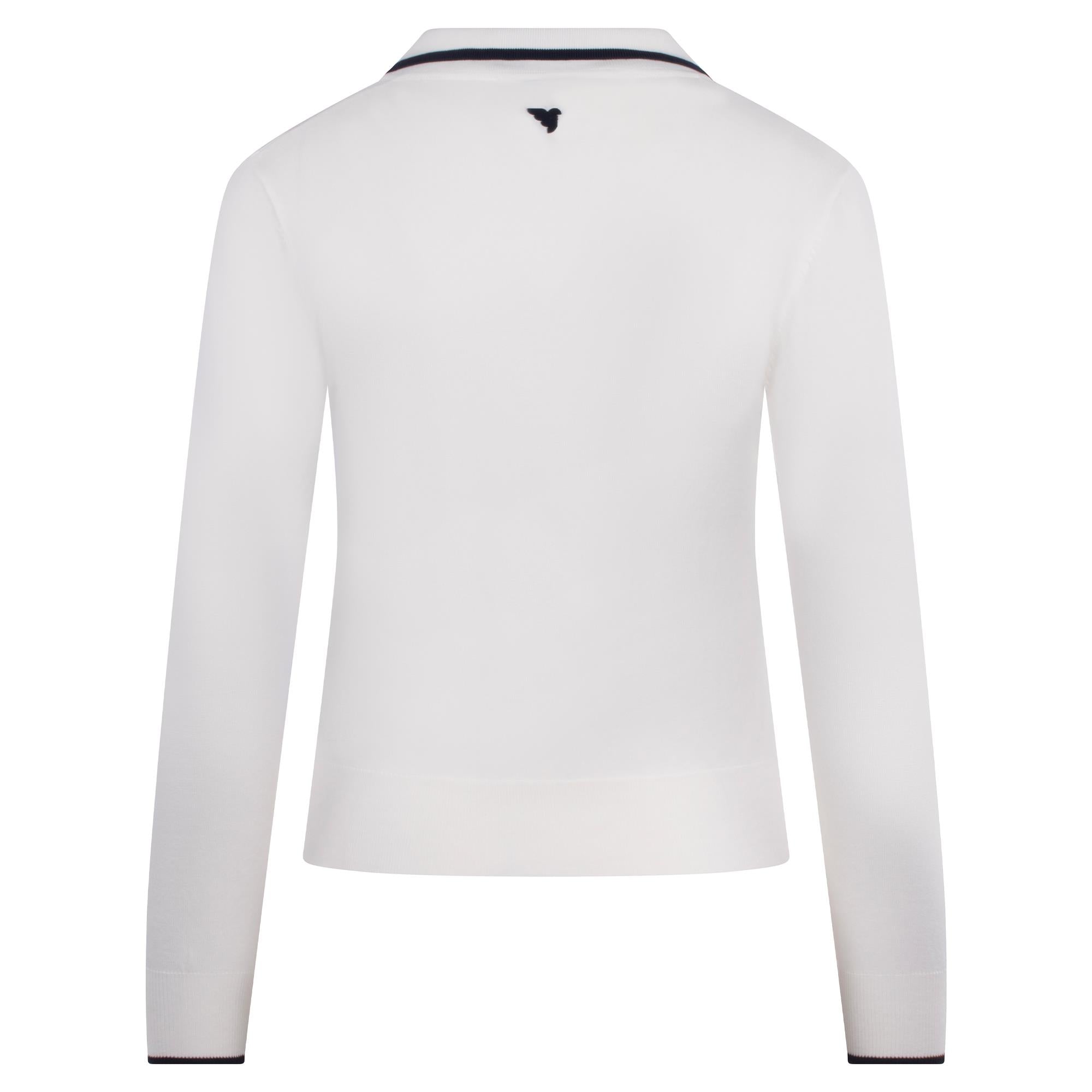 Macade Golf Ella Knit Ladies Golf Top White