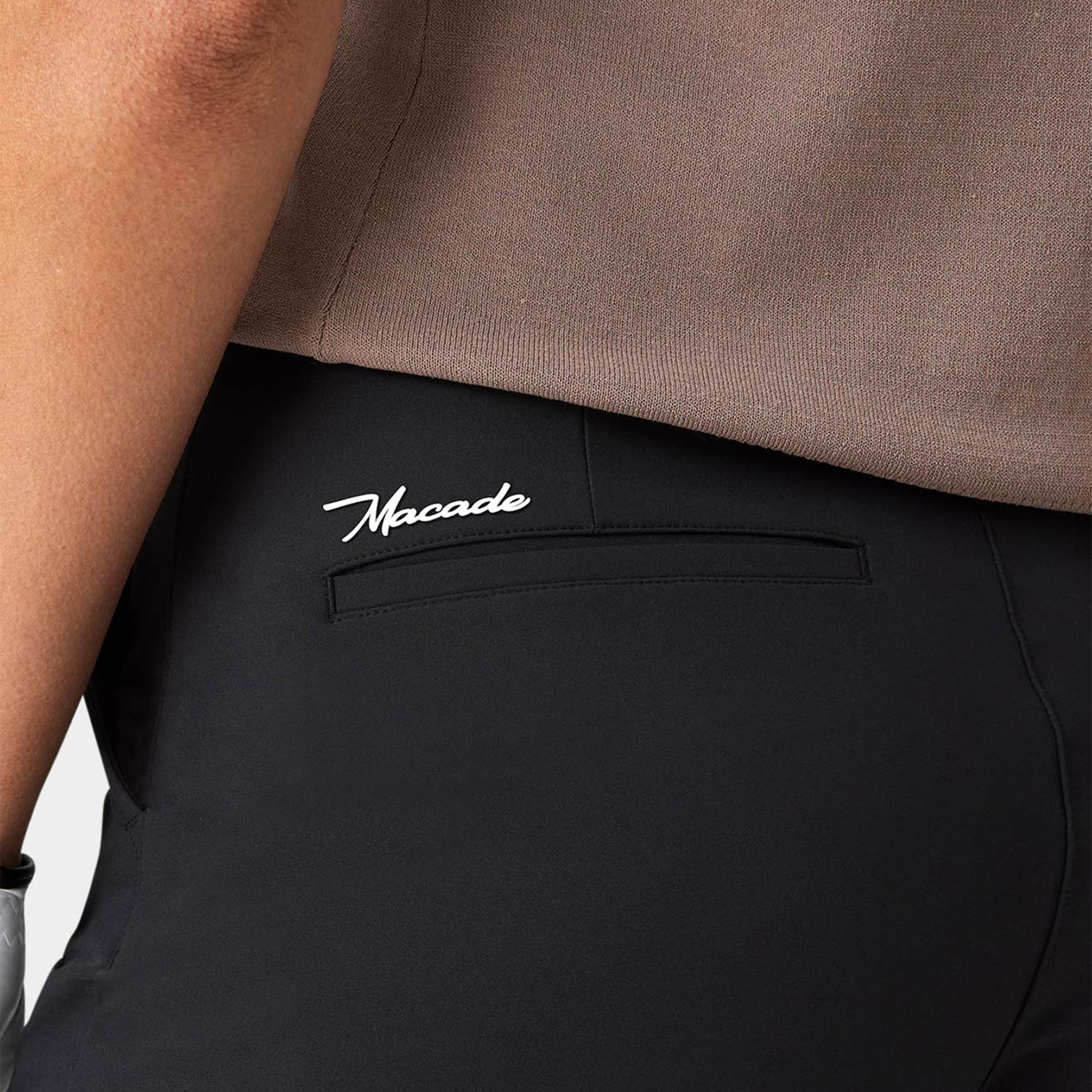 Macade Golf Flex Ladies Golf Shorts Black Regular