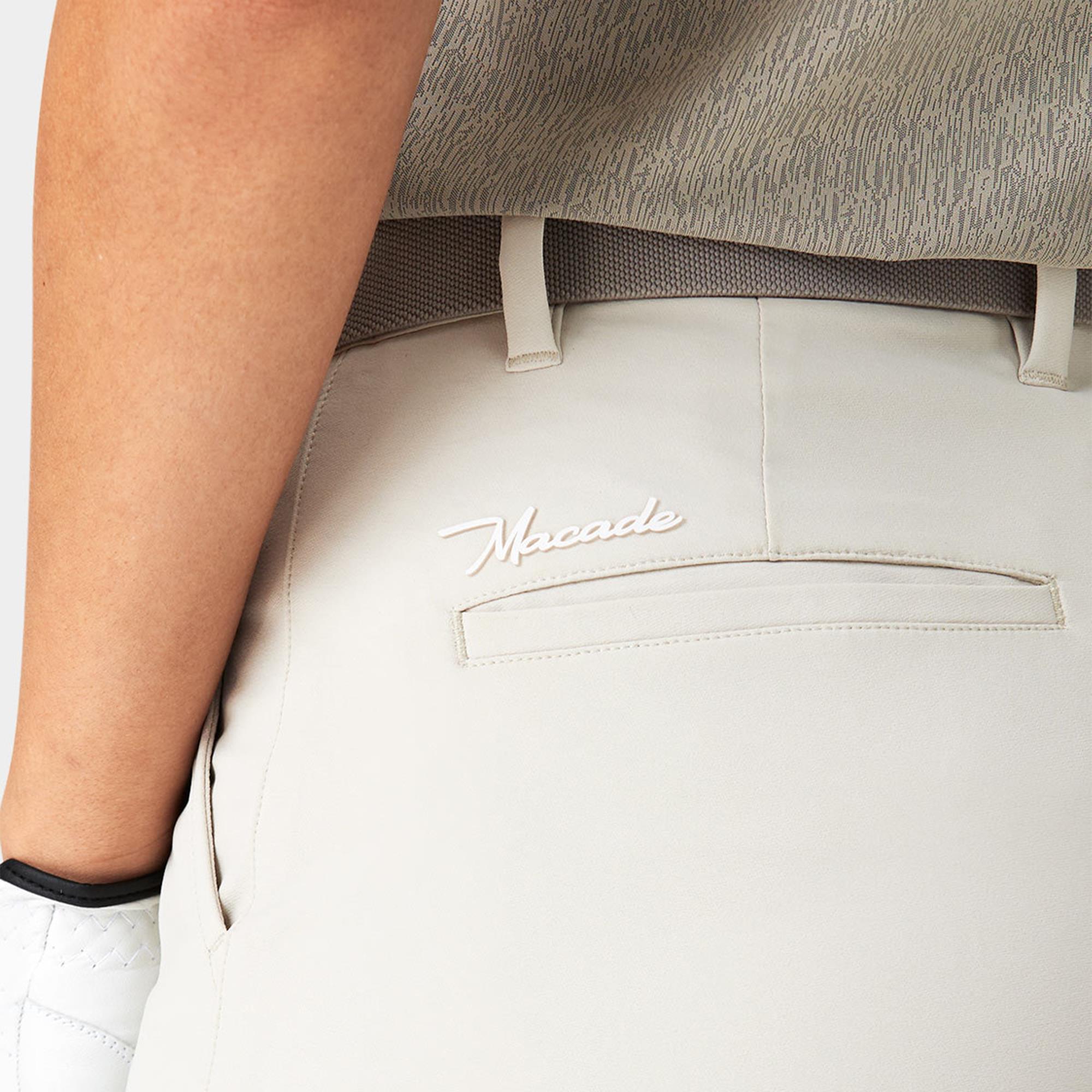 Macade Golf Flex Ladies Golf Shorts Ivory Regular