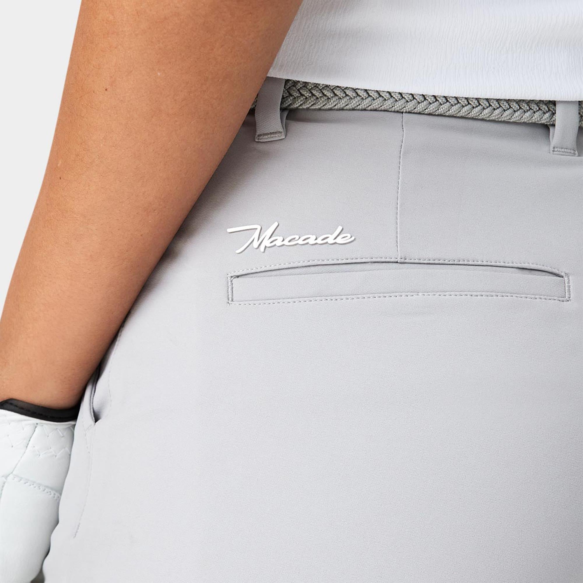 Macade Golf Flex Ladies Golf Shorts Light Grey