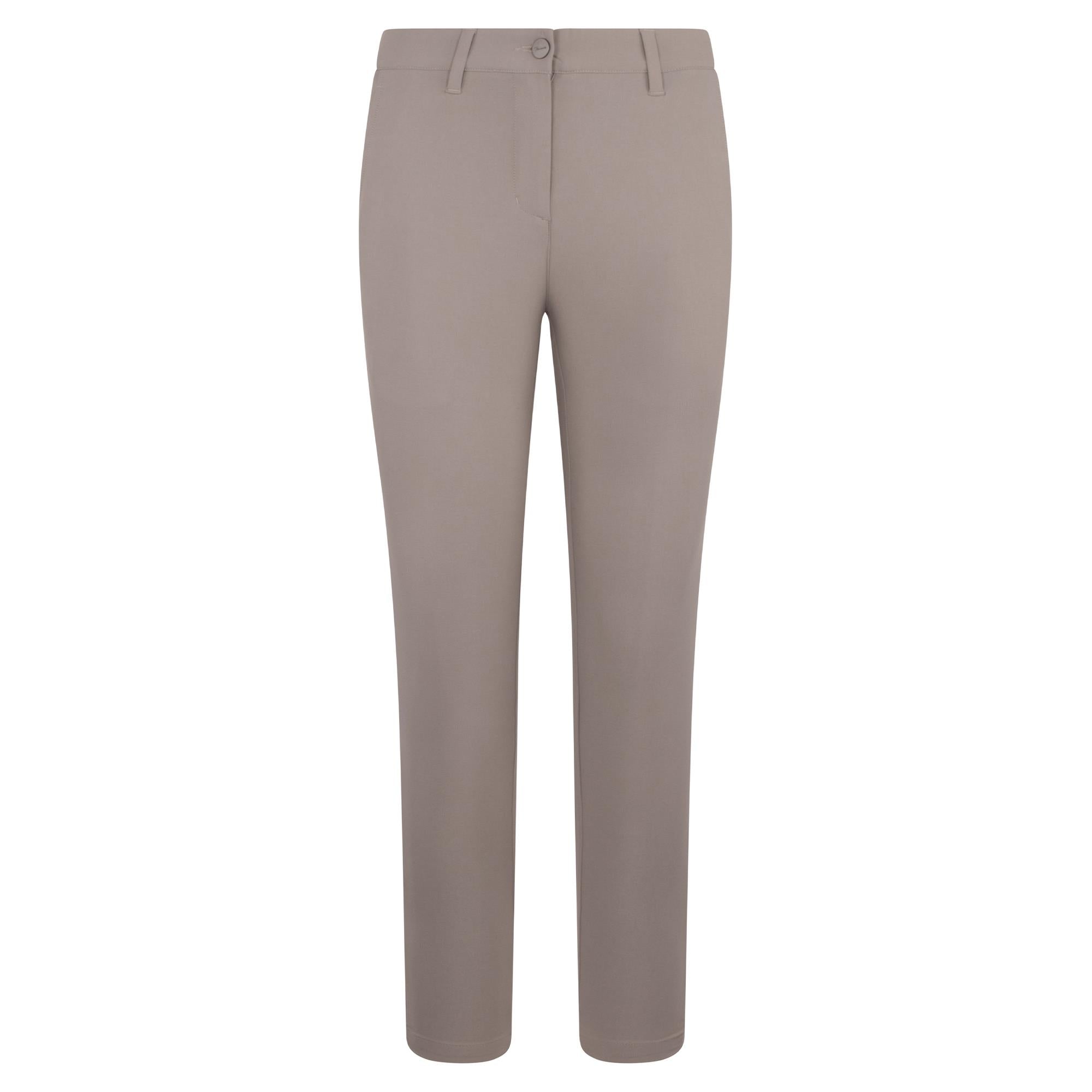 Macade Golf Four-Way Stretch Ladies Golf Jogger Ash Brown 29 Inch Leg