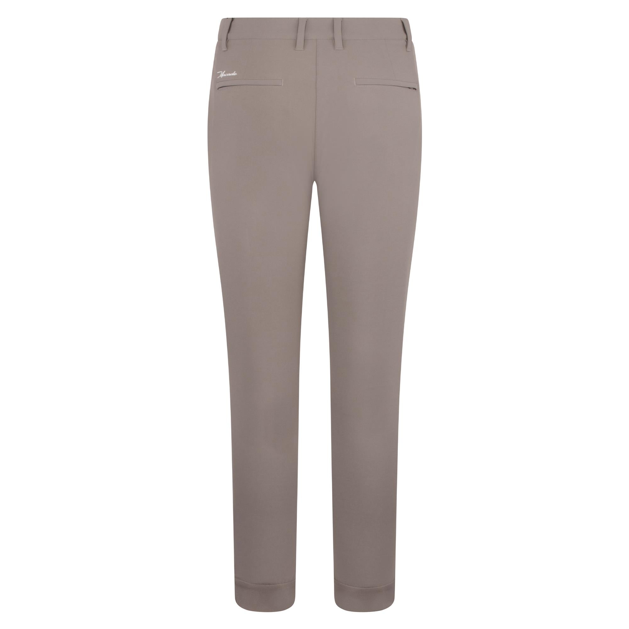 Macade Golf Four-Way Stretch Ladies Golf Jogger Ash Brown 27 Inch Leg