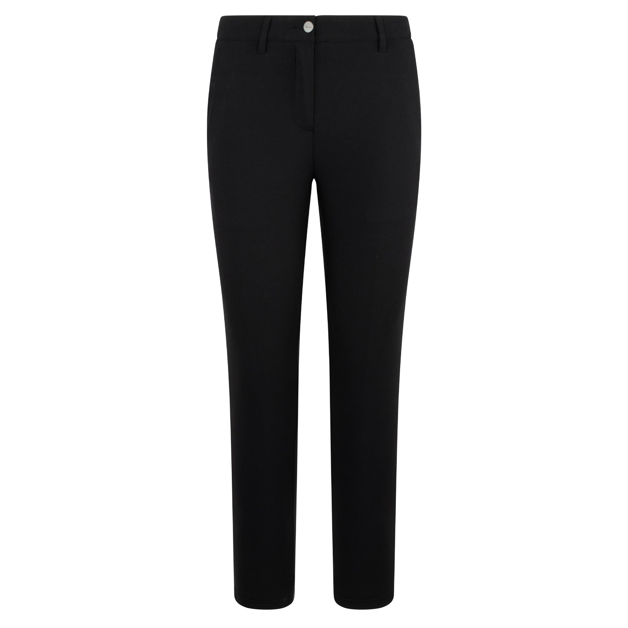 Macade Golf Four-Way Stretch Ladies Golf Jogger Black 29 Inch Leg