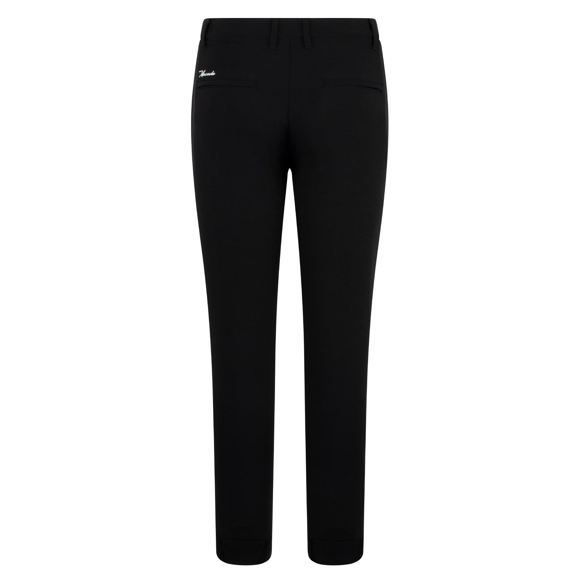 Macade Golf Four-Way Stretch Ladies Golf Jogger Black 27 Inch Leg
