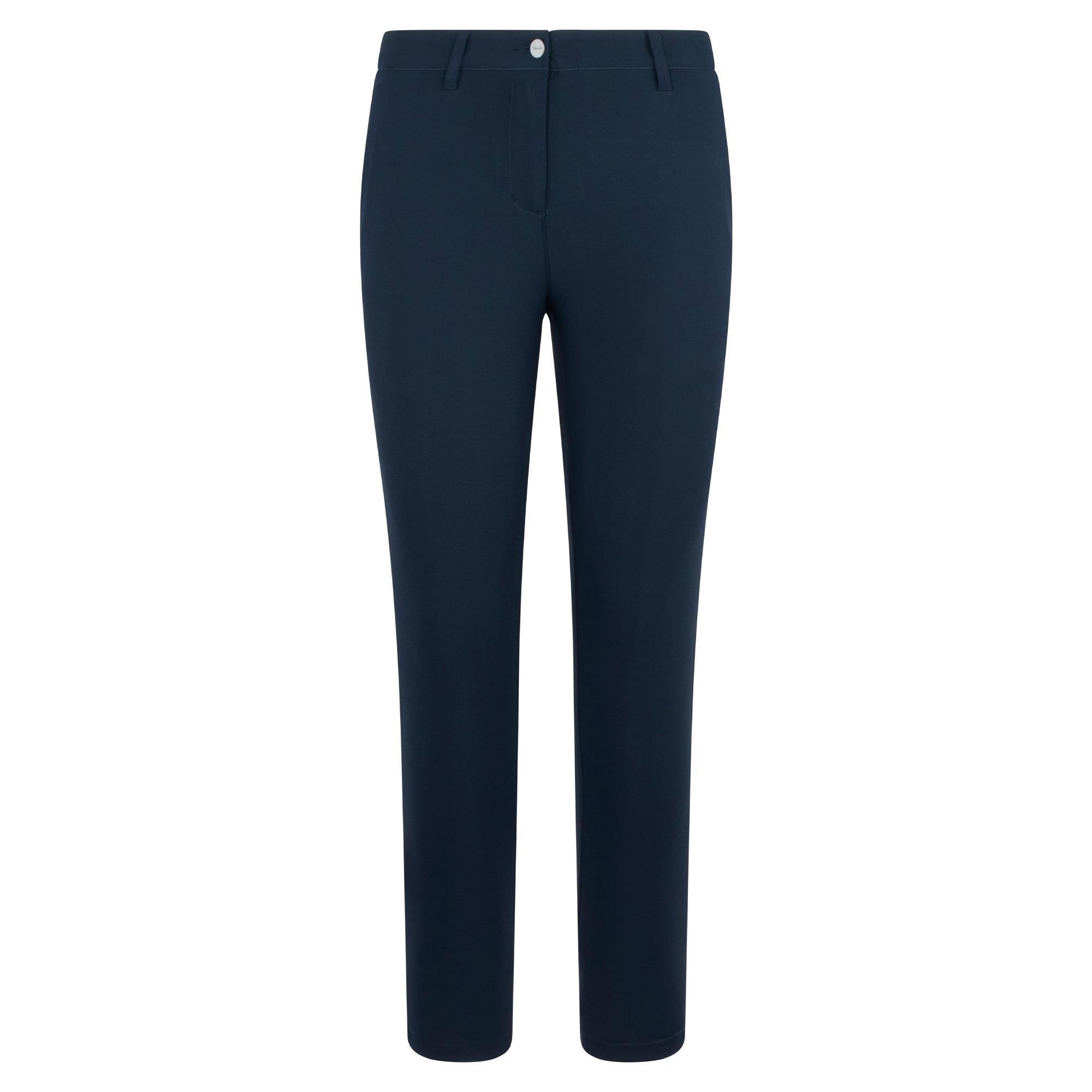 Macade Golf Four-Way Stretch Ladies Golf Jogger Dark Blue 29 Inch Leg