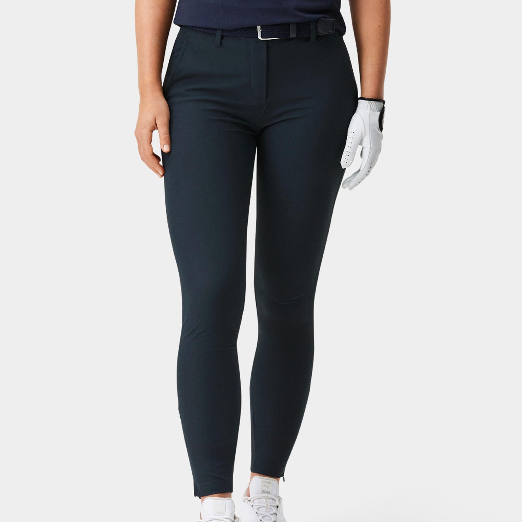 Macade Golf Four-Way Stretch Ladies Golf Jogger Dark Blue 27 Inch Leg