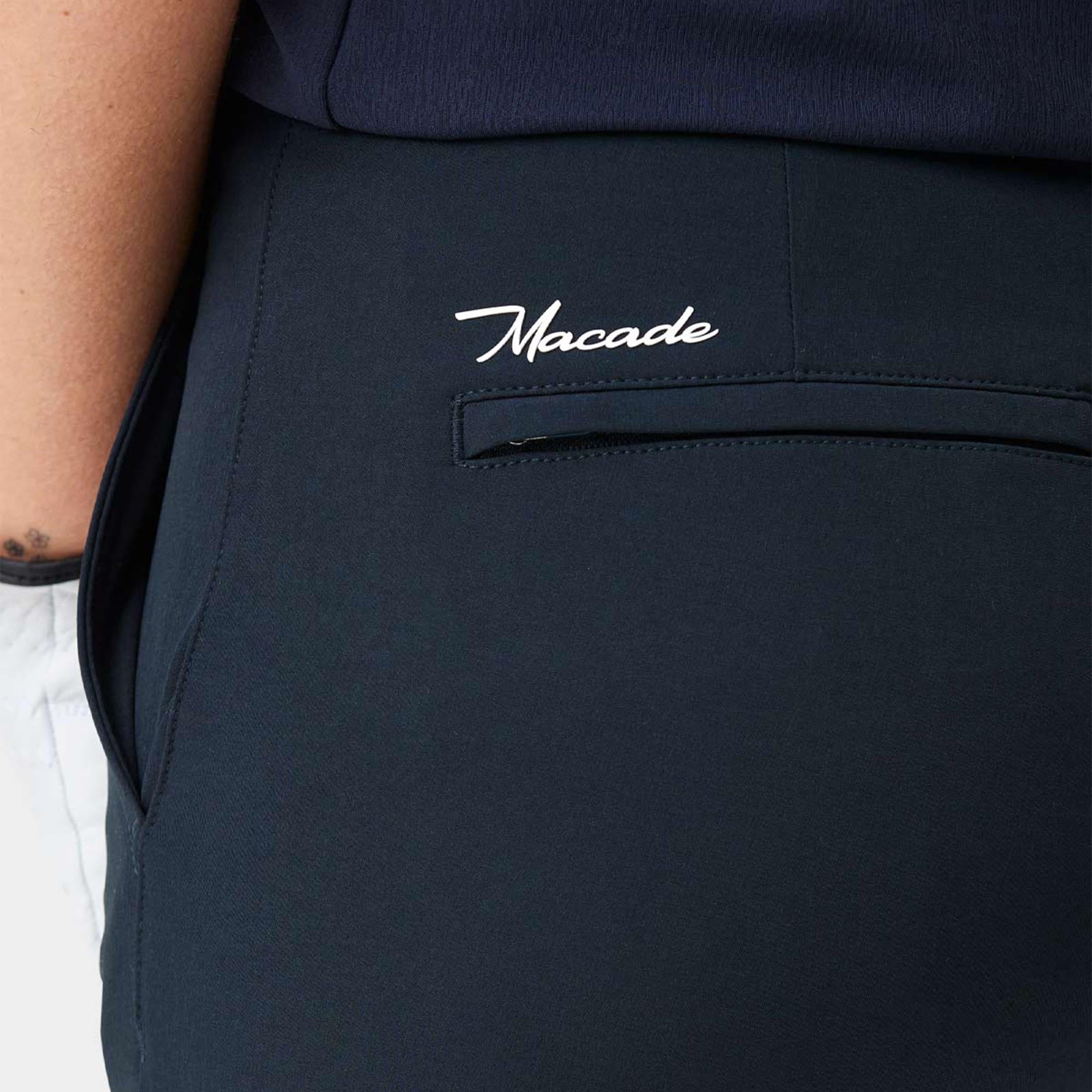 Macade Golf Four-Way Stretch Ladies Golf Jogger Dark Blue 27 Inch Leg