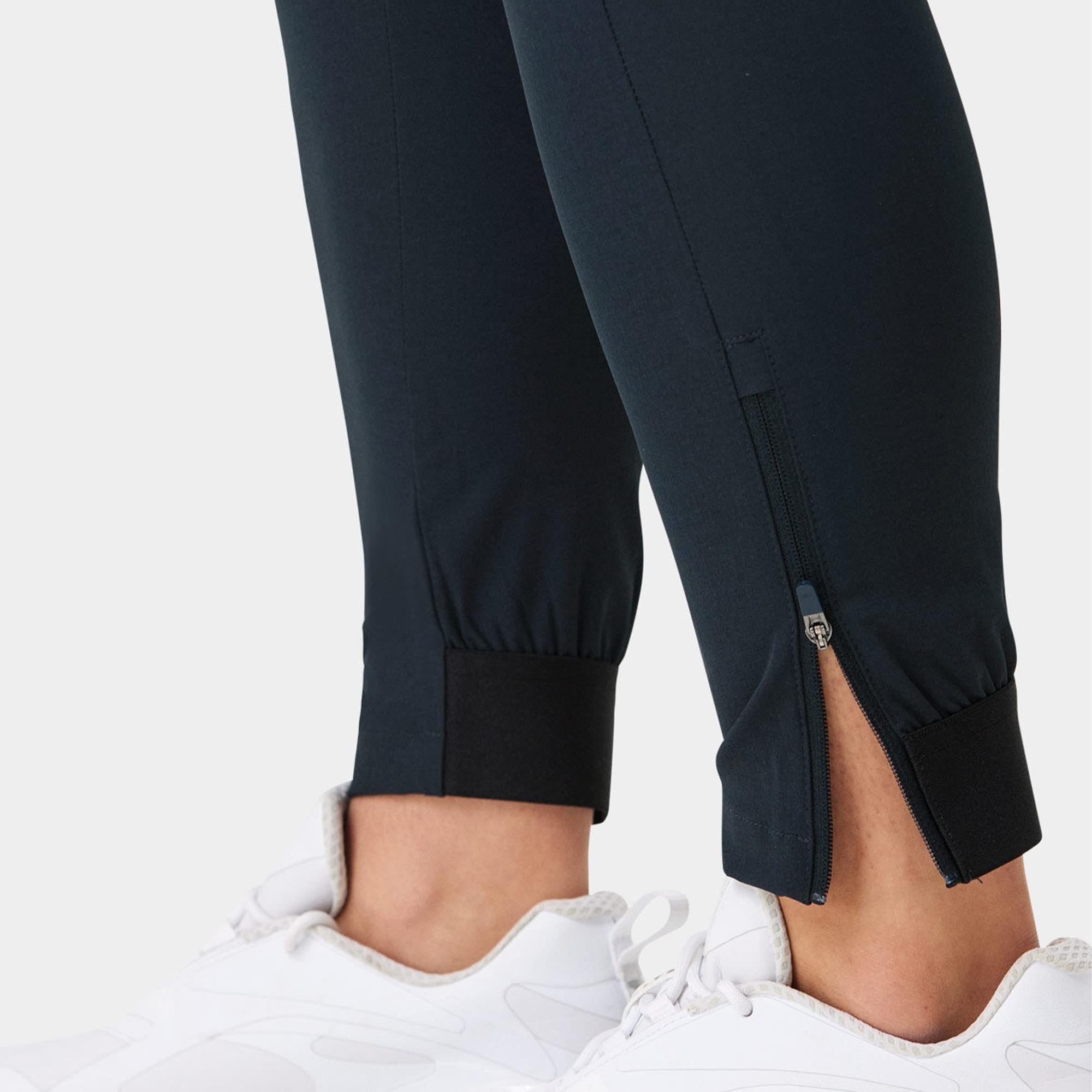Macade Golf Four-Way Stretch Ladies Golf Jogger Dark Blue 27 Inch Leg