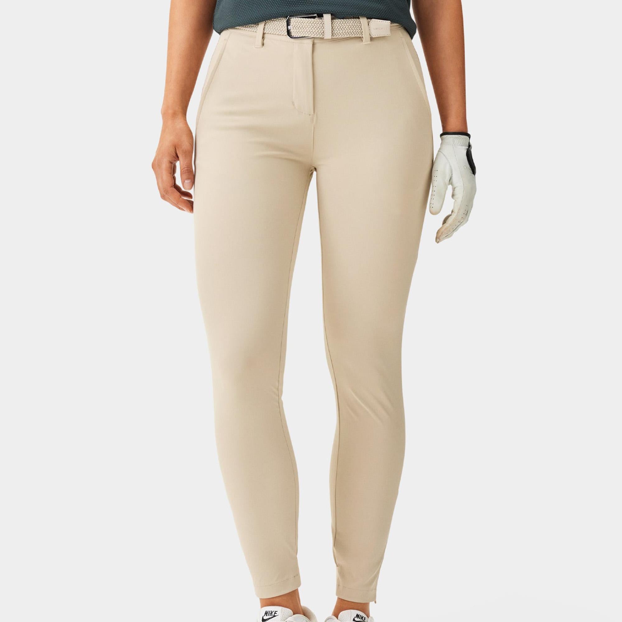 Macade Golf Four-Way Stretch Ladies Golf Jogger Ecru 29 Inch Leg