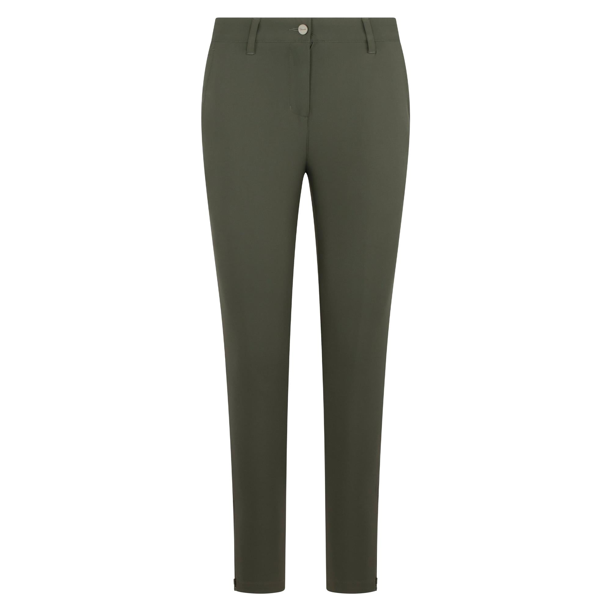 Macade Golf Four-Way Stretch Ladies Golf Jogger Moss Green 29 Inch Leg