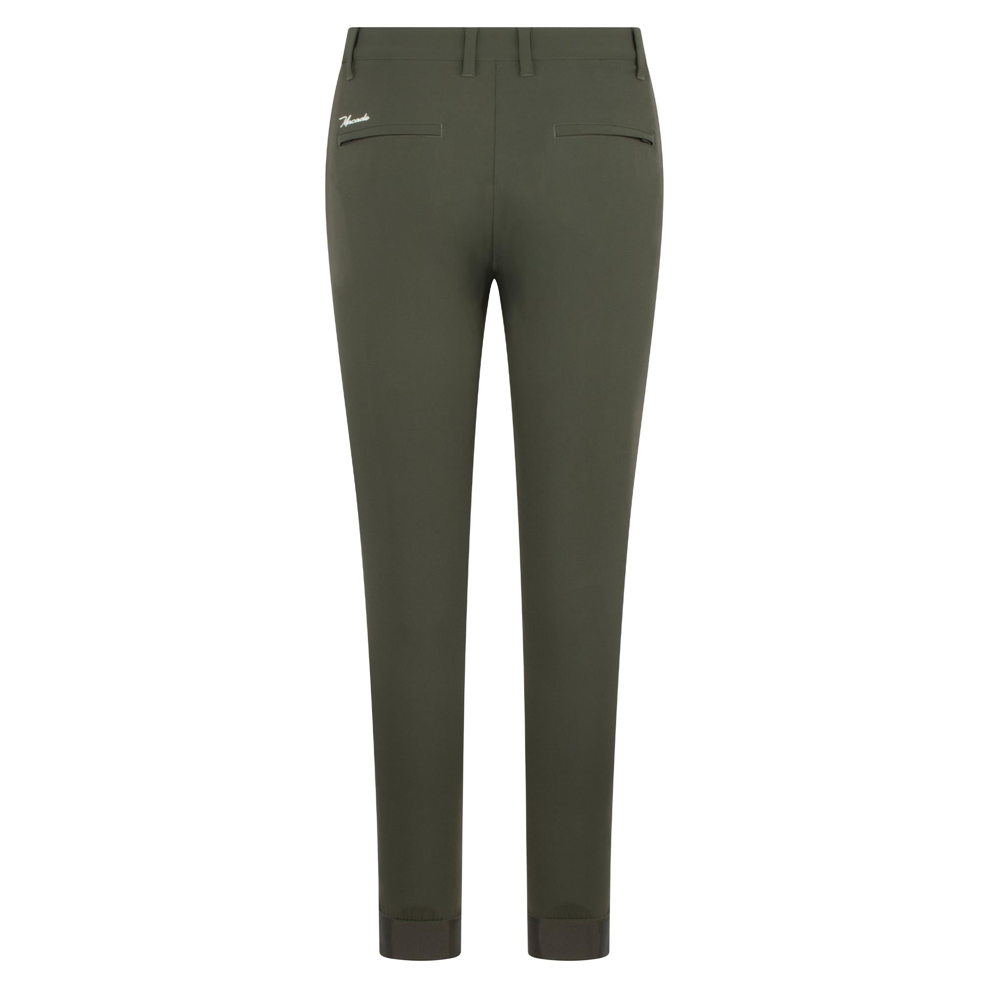 Macade Golf Four-Way Stretch Ladies Golf Jogger Moss Green 27 Inch Leg