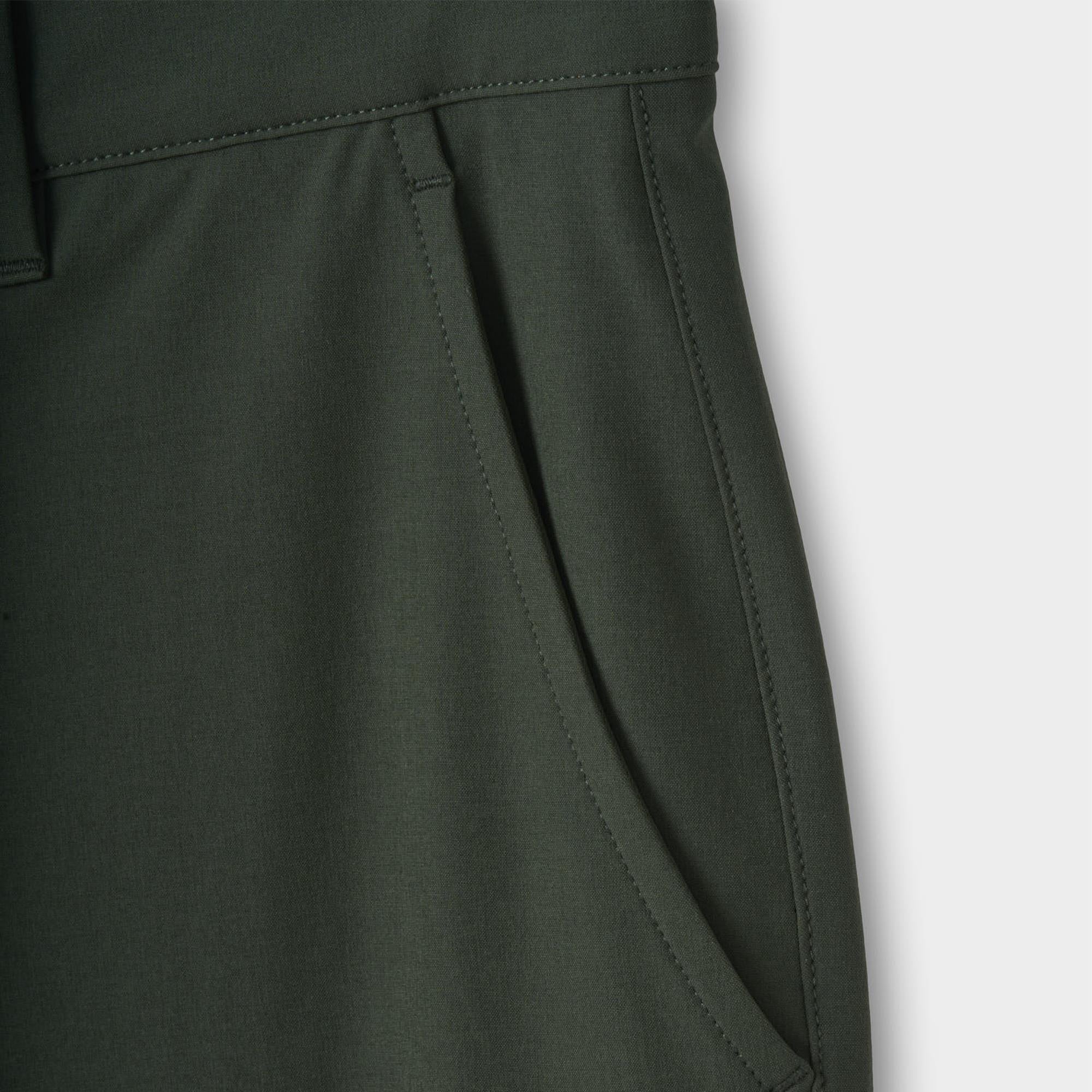 Macade Golf Four-Way Stretch Ladies Golf Jogger Moss Green 27 Inch Leg