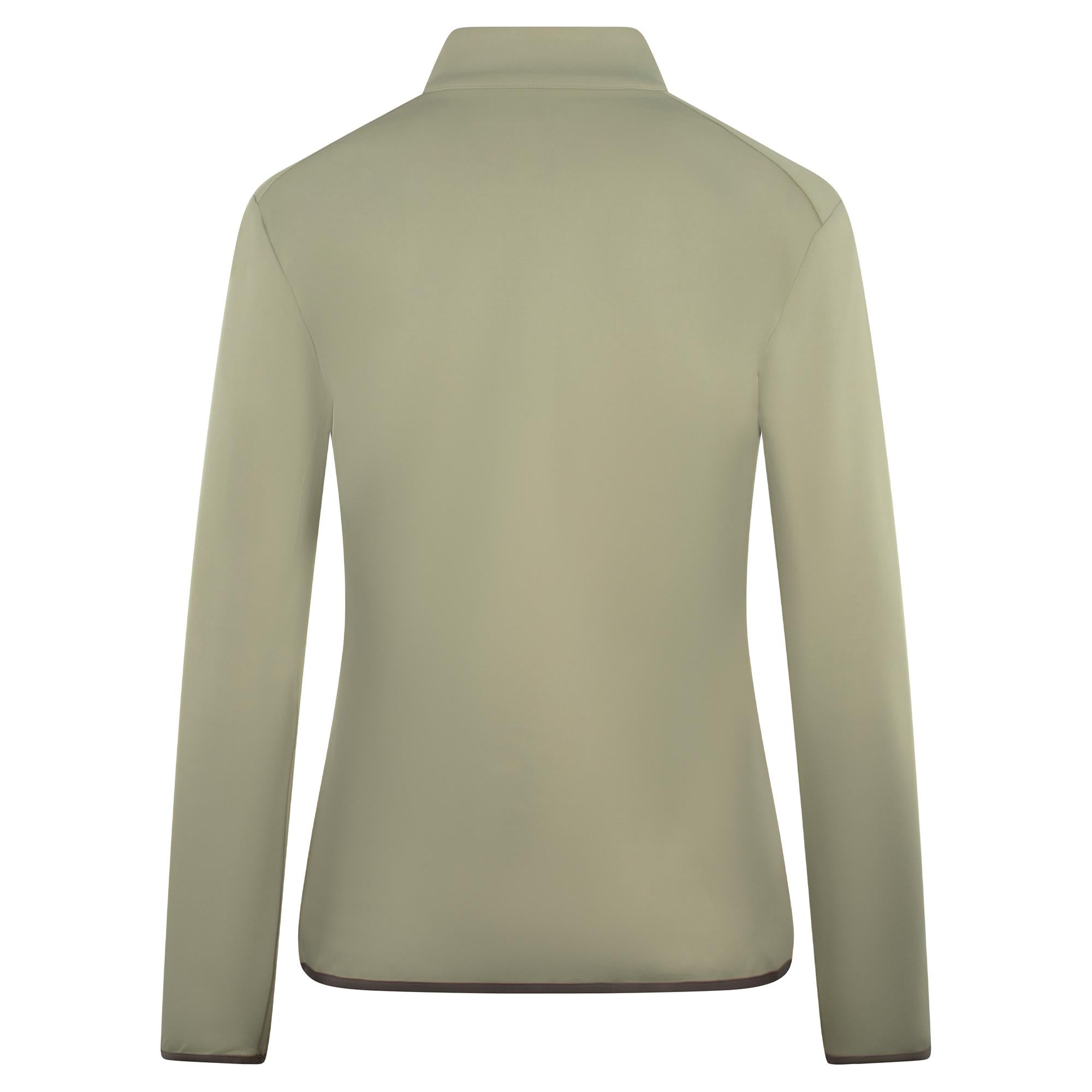 Macade Golf Jade Therma Quarter Zip Ladies Golf Mid Layer Green