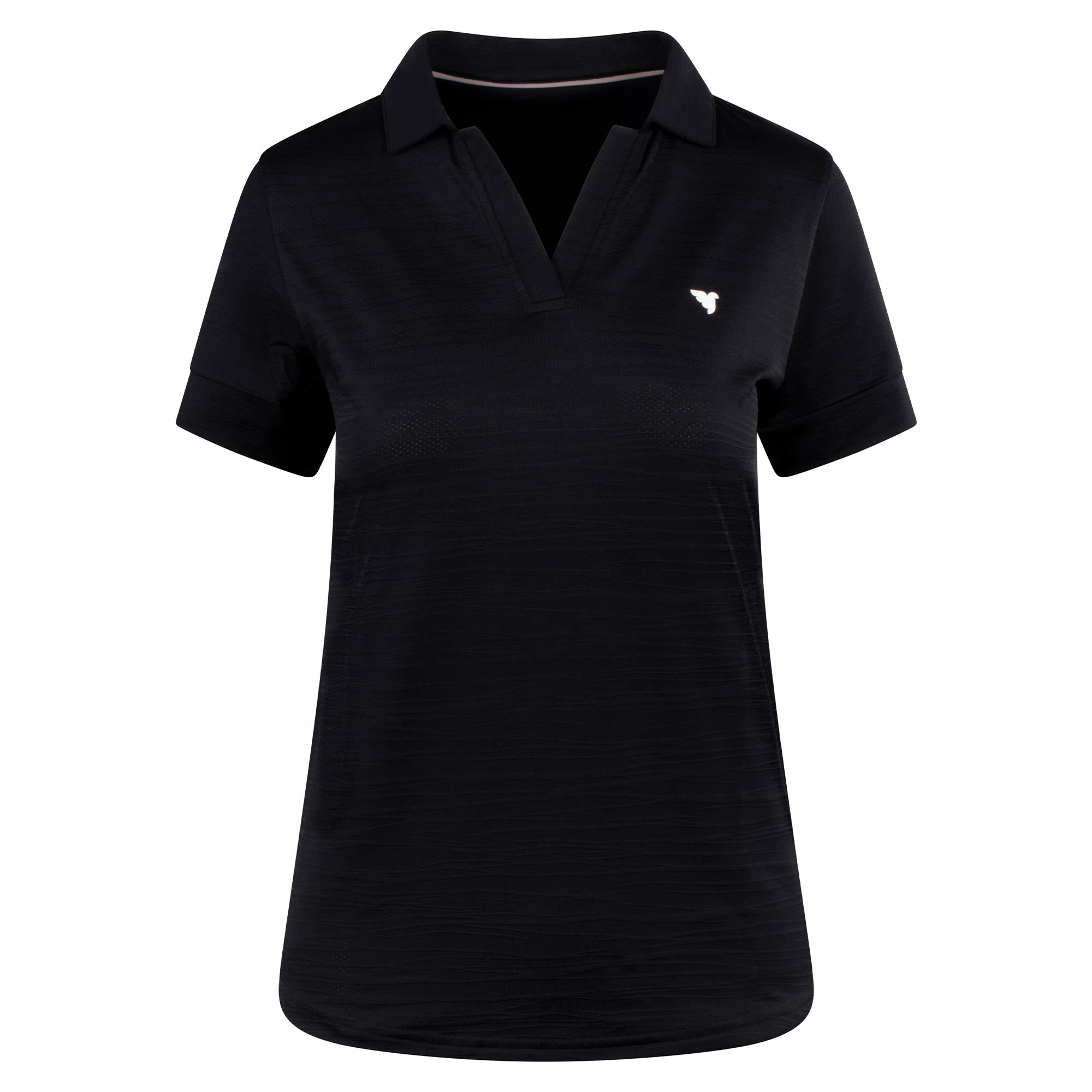 Macade Golf Paige Ladies Golf Polo Shirt Black