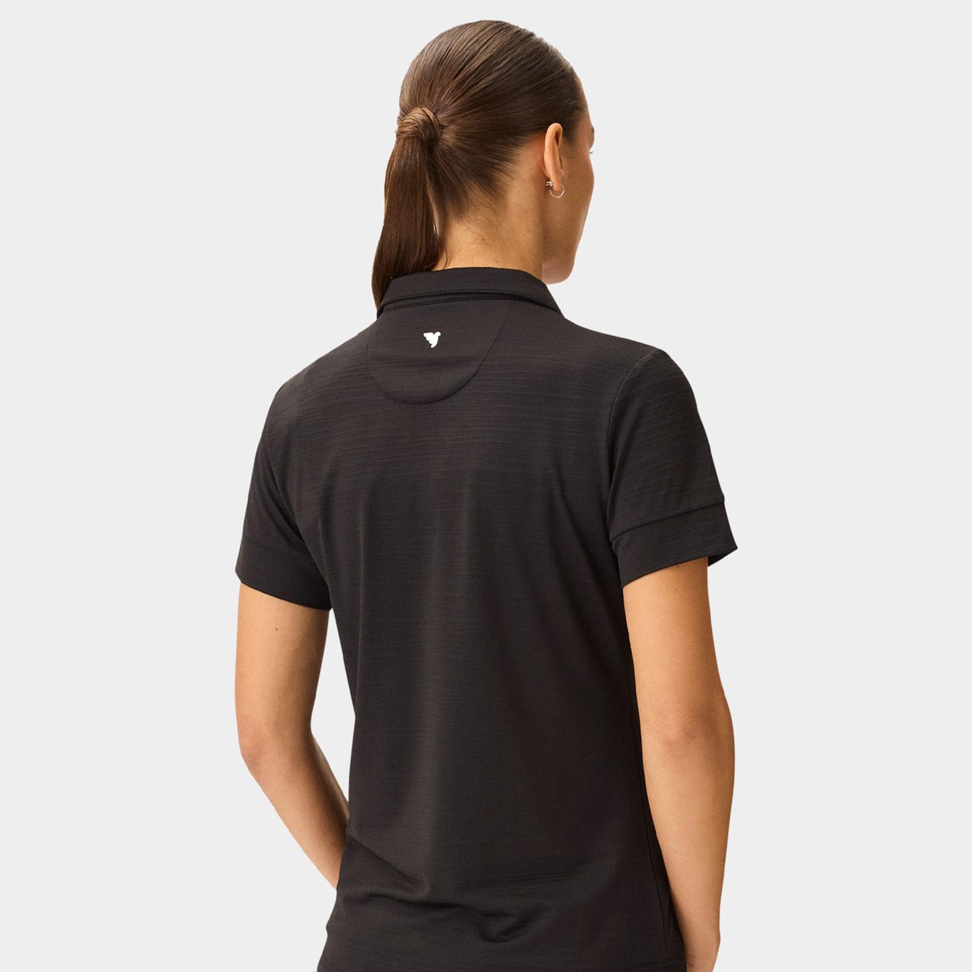 Macade Golf Paige Ladies Golf Polo Shirt Black