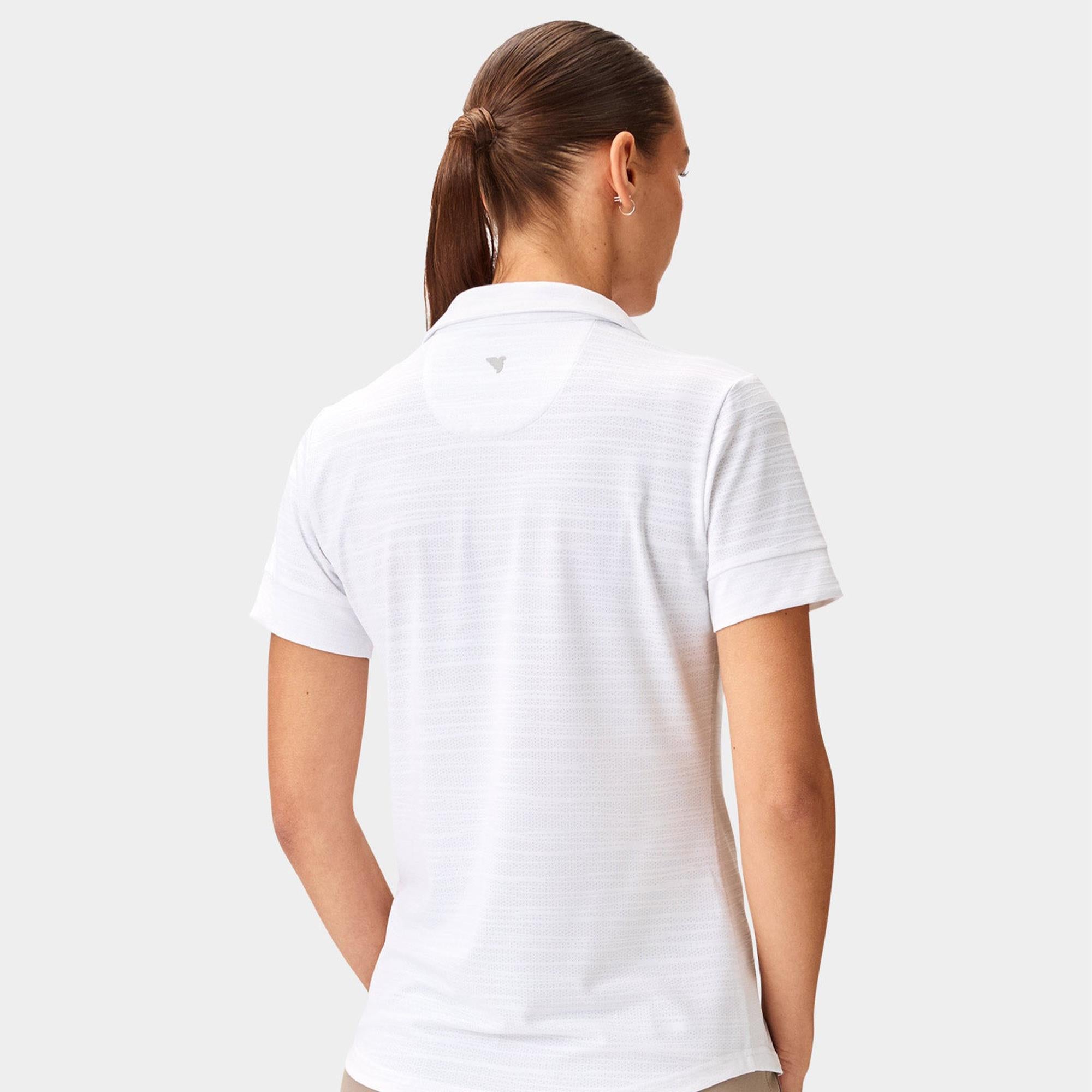Macade Golf Paige Ladies Golf Polo Shirt White