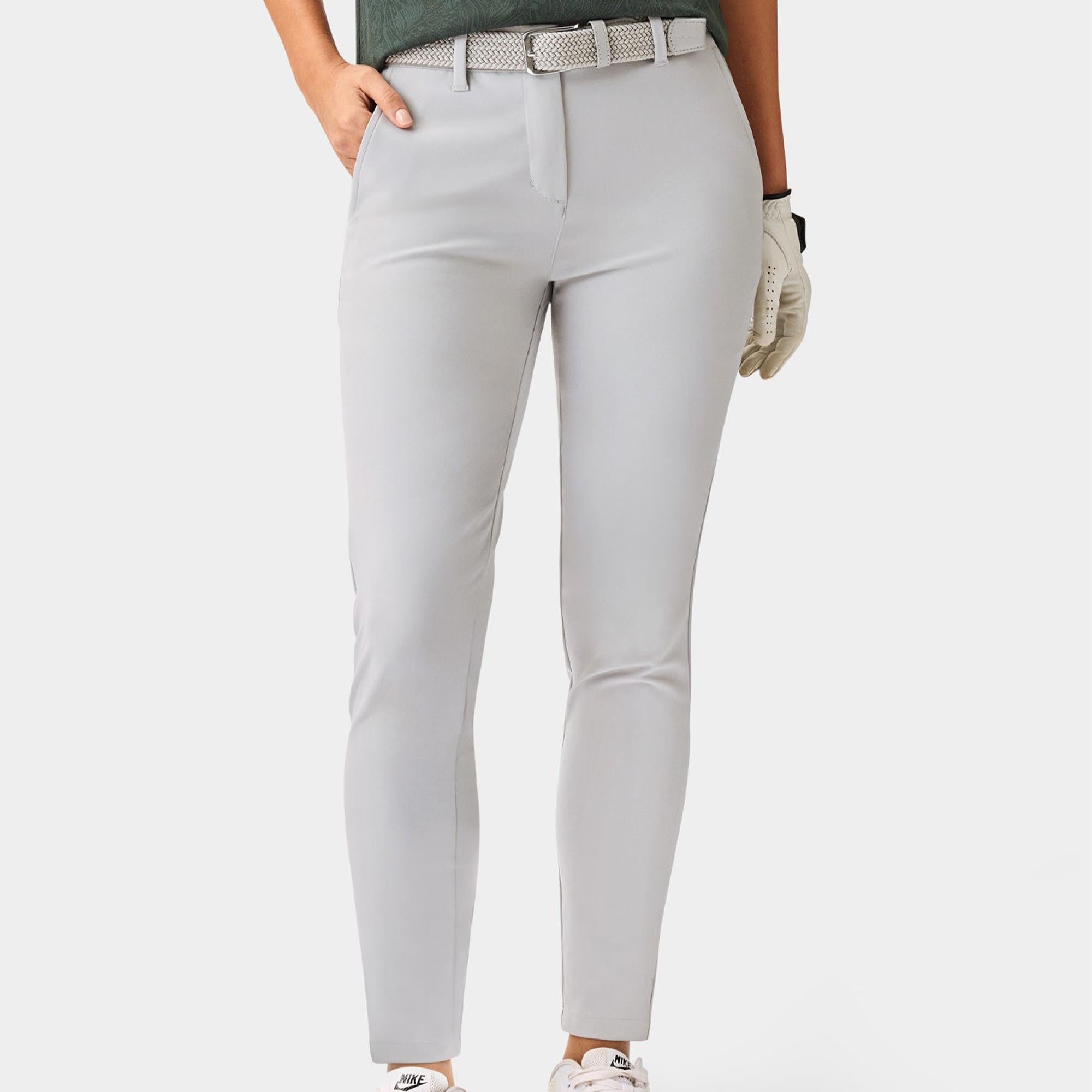 Macade Golf Performance Ladies Golf Trousers Light Grey 29.5 Inch Leg