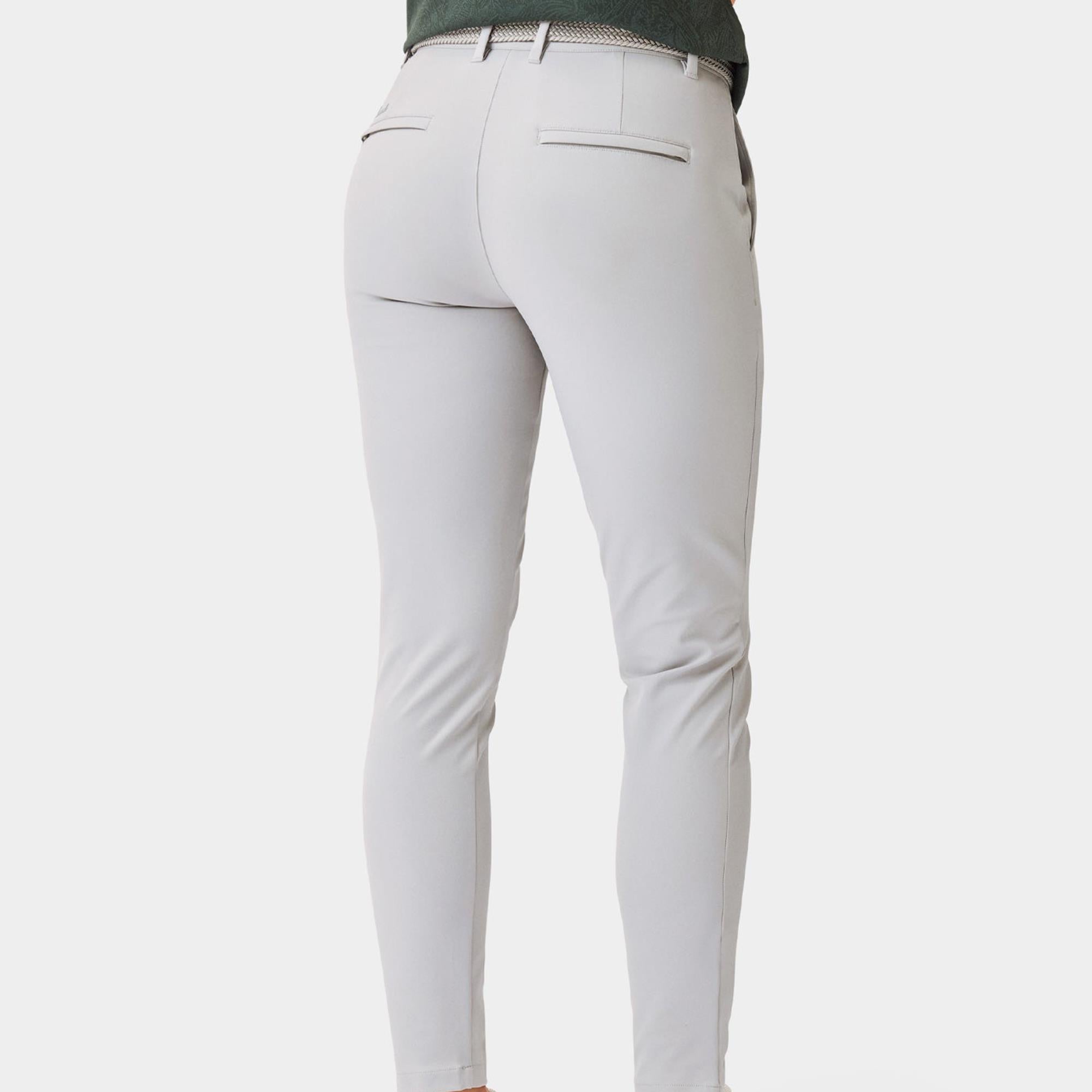 Macade Golf Performance Ladies Golf Trousers Light Grey 29.5 Inch Leg