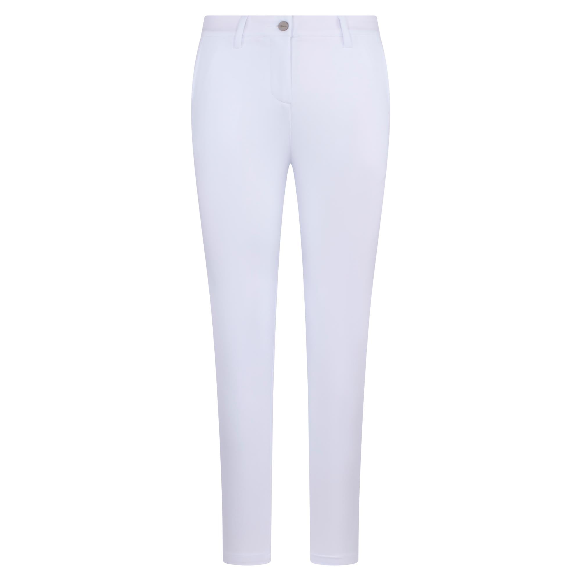 Macade Golf Performance Ladies Golf Trousers Pearl White 29.5 Inch Leg