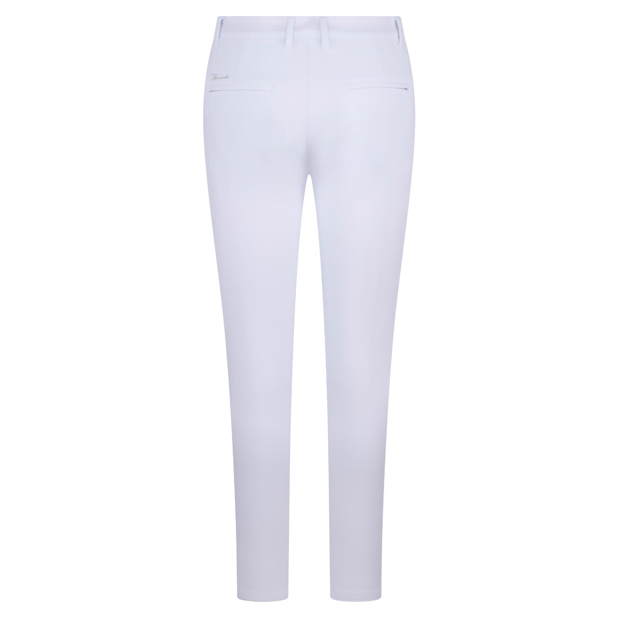 Macade Golf Performance Ladies Golf Trousers Pearl White 29.5 Inch Leg