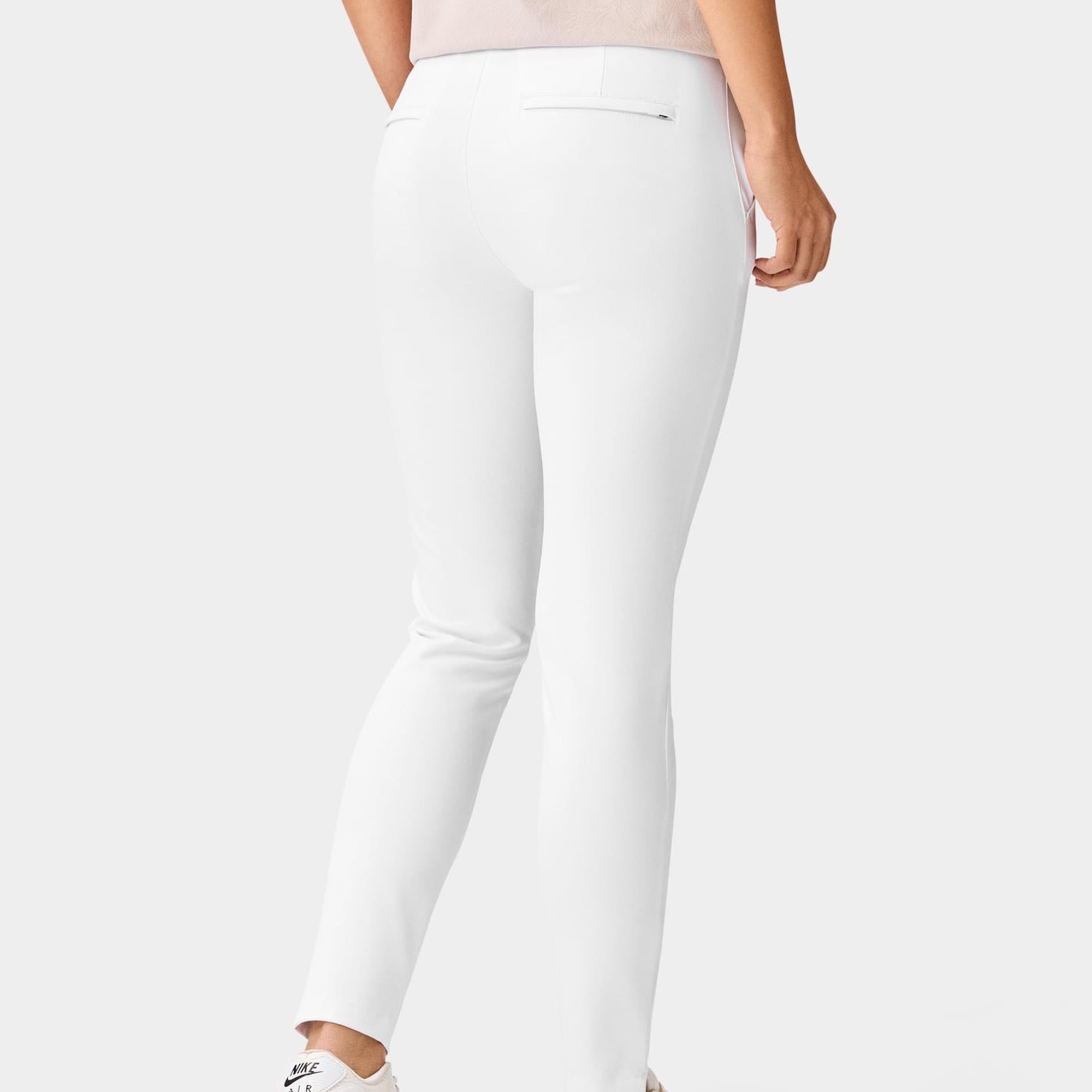 Macade Golf Performance Ladies Golf Trousers Pearl White 29.5 Inch Leg