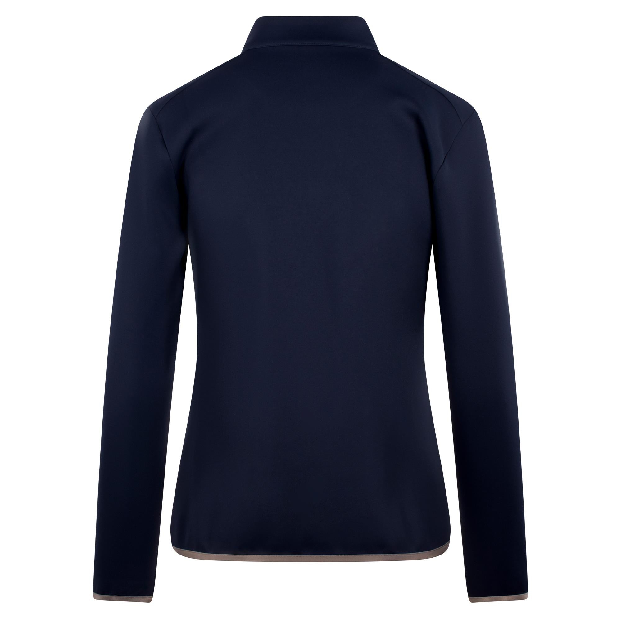 Macade Golf Therma Quarter Zip Ladies Golf Mid Layer Dark Blue