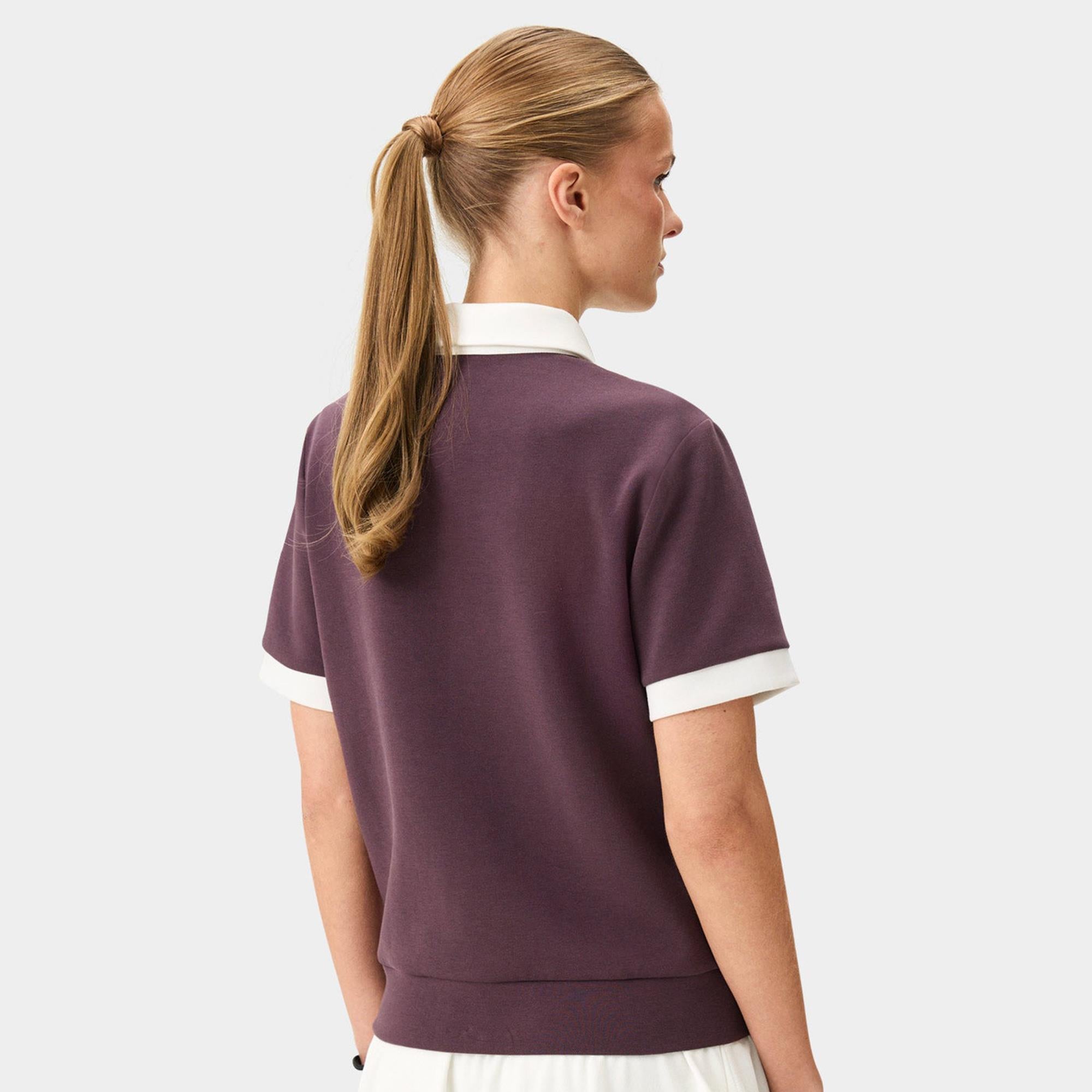 Macade Golf Aura TX Relaxed Ladies Golf Polo Shirt Mauve